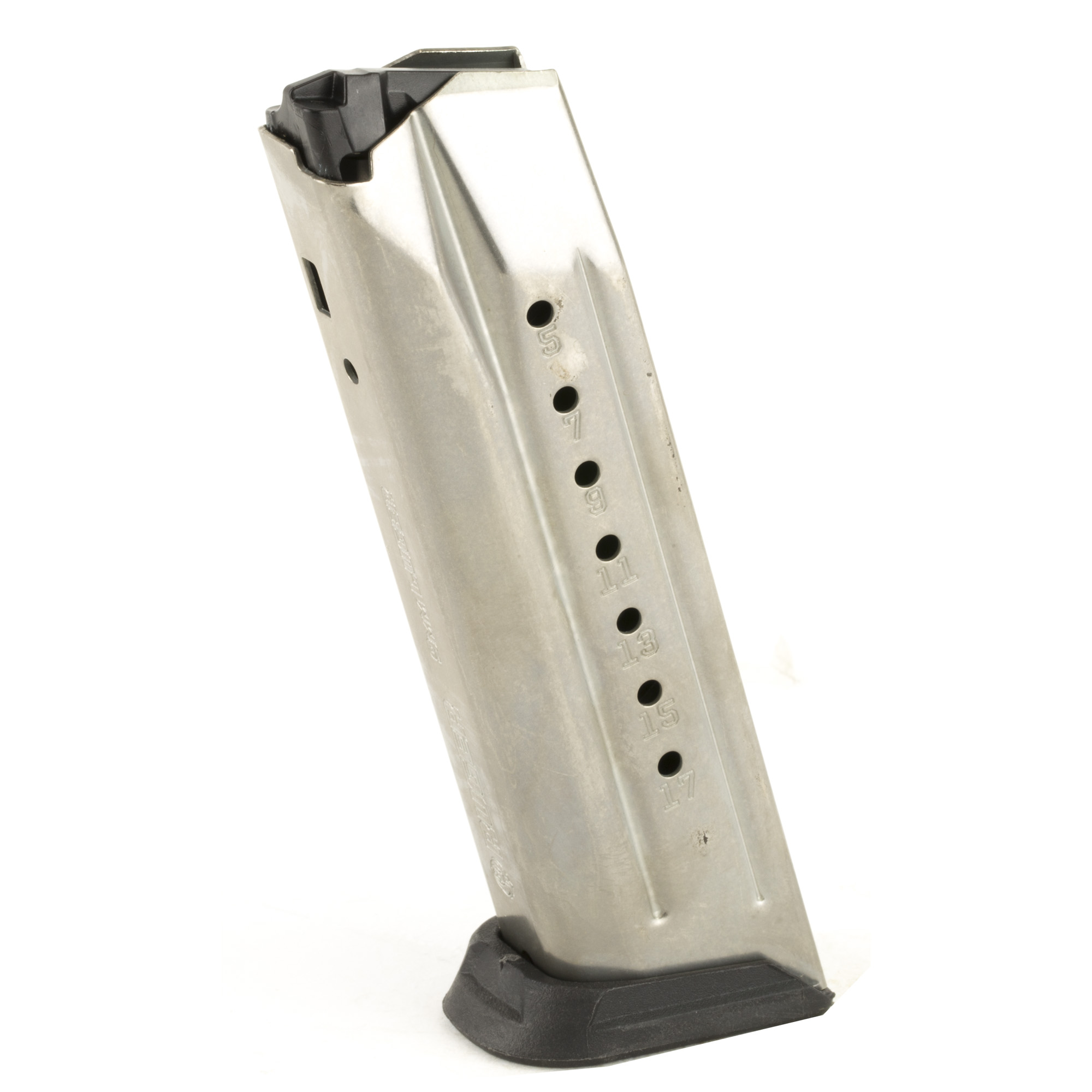 RUGER HANDGUN MAGAZINE AMERICAN/PC 9MM 17RD in Black