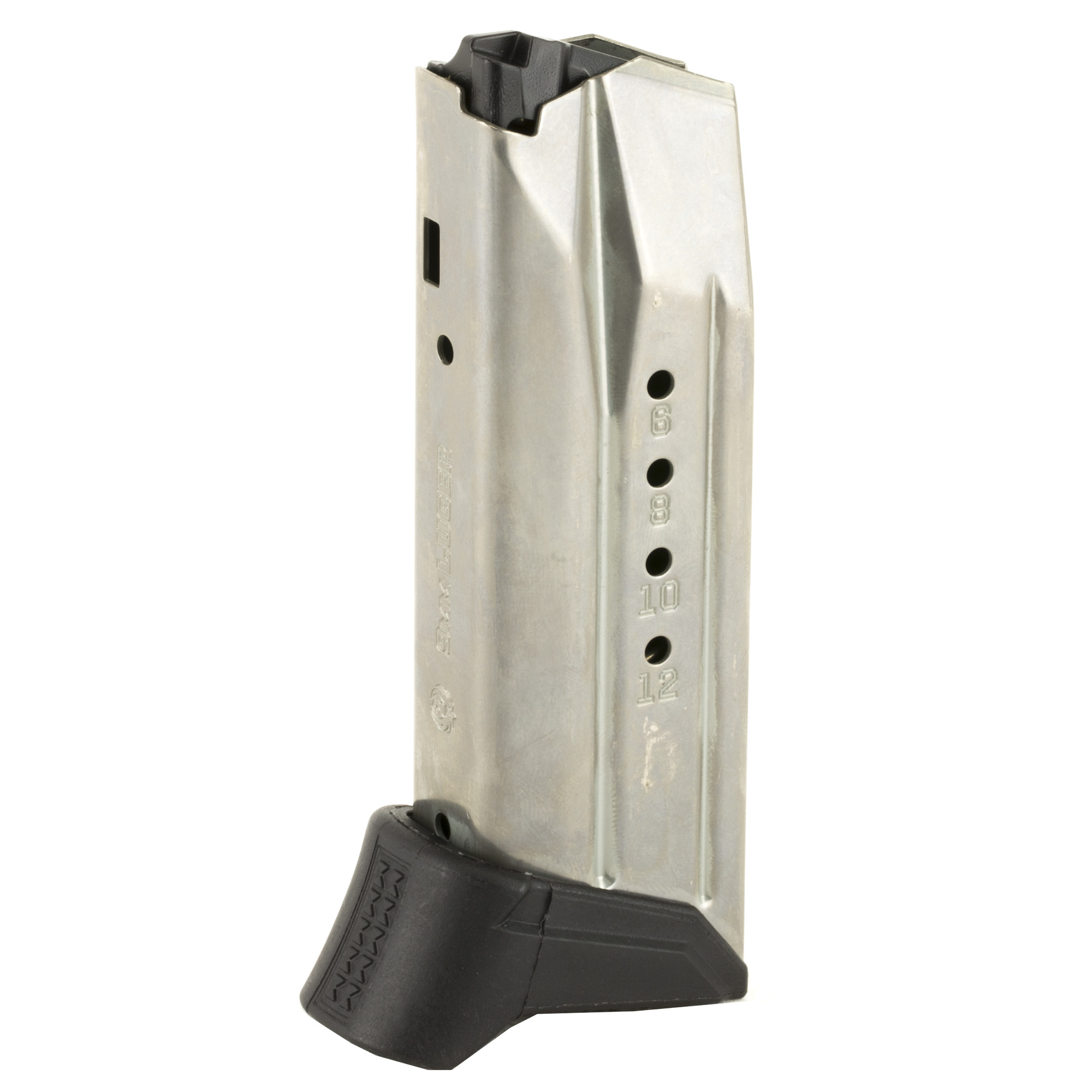 RUGER HANDGUN MAGAZINE AMERICAN 9MM 12RD in Black CMP
