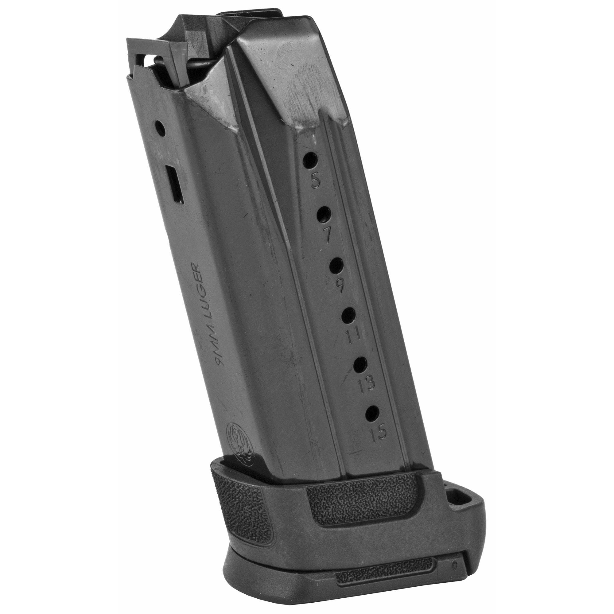 RUGER HANDGUN MAGAZINE SEC-9 CMP 9MM 15RD W/ ADPT