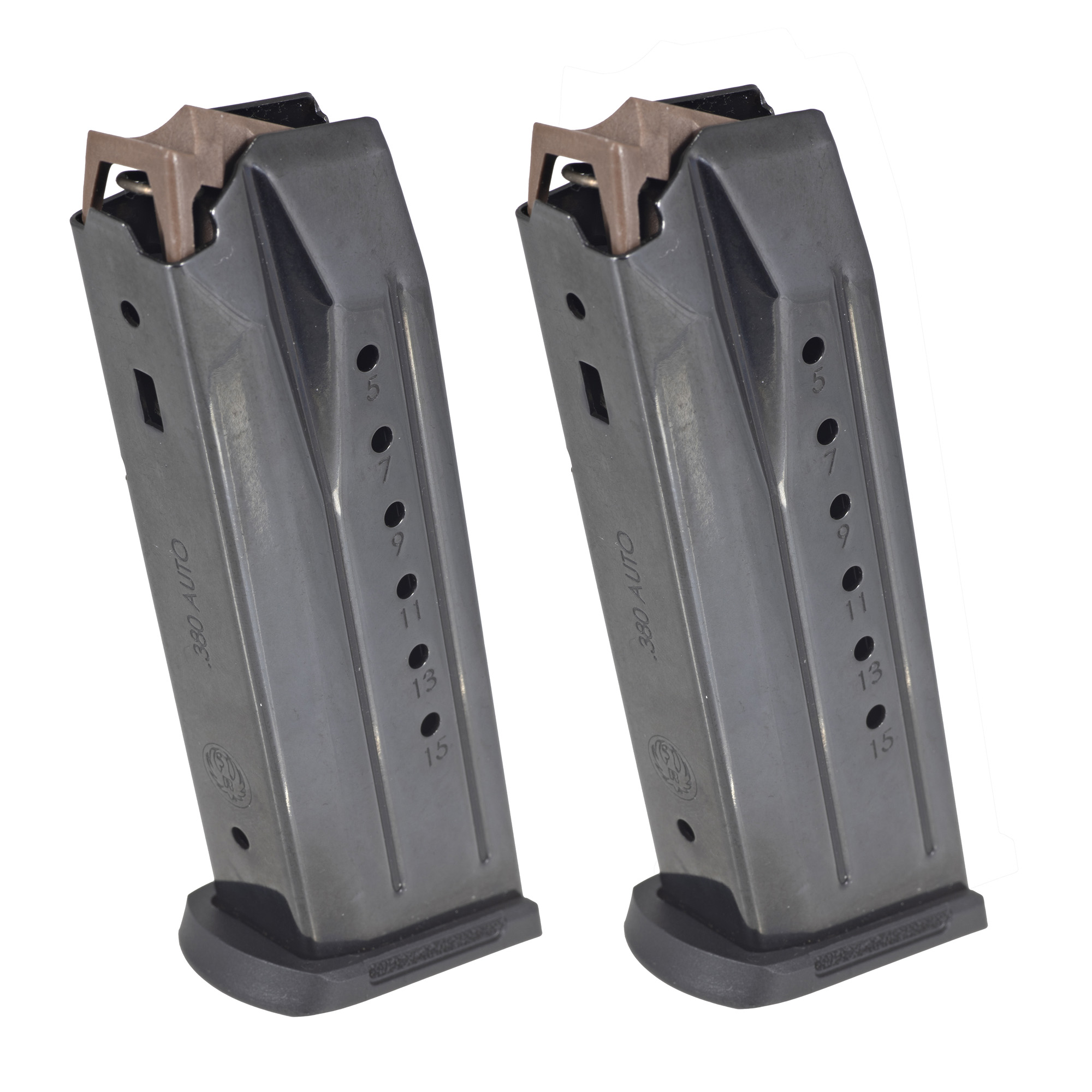 RUGER HANDGUN MAGAZINE SEC-380 380ACP 15RD 2PK