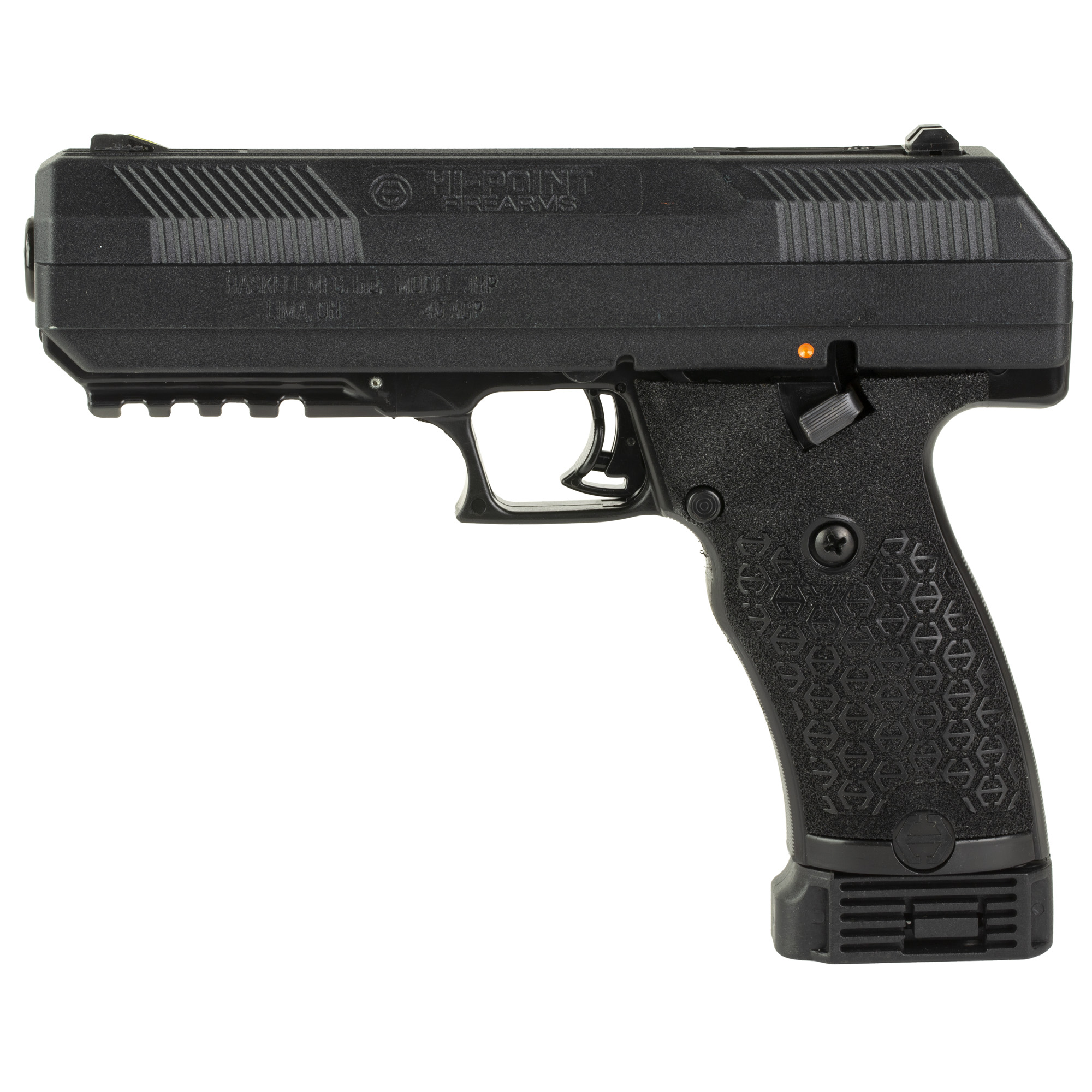 Hi-Point Firearms JHP G2 45ACP 4.5" 9RD in Black NTB