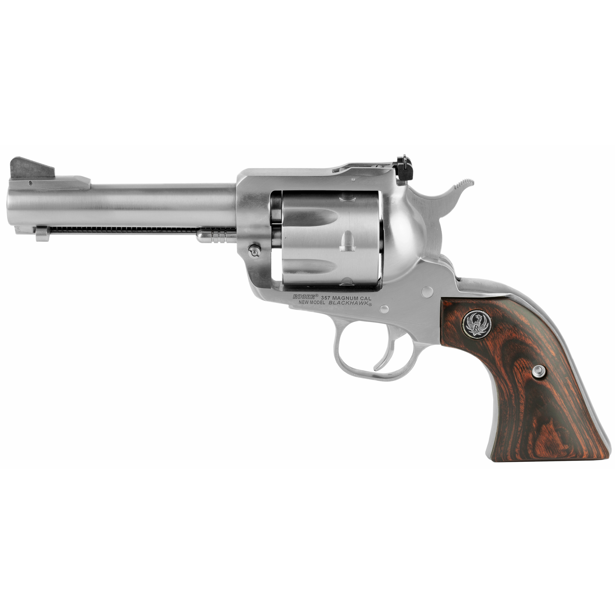 RUGER Blackhawk Revolver 357 Magnum/9MM 4.6" STS 6RD