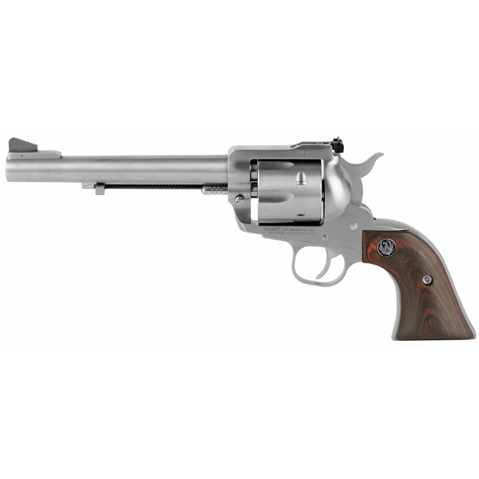 RUGER Blackhawk Revolver 357 Magnum/9MM 6.5" STS 6RD