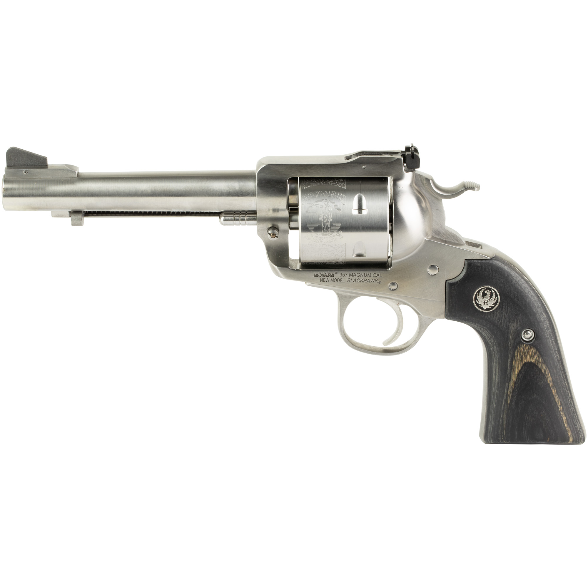 RUGER Blackhawk Revolver 357 Magnum/9MM 5.5" STS 6RD