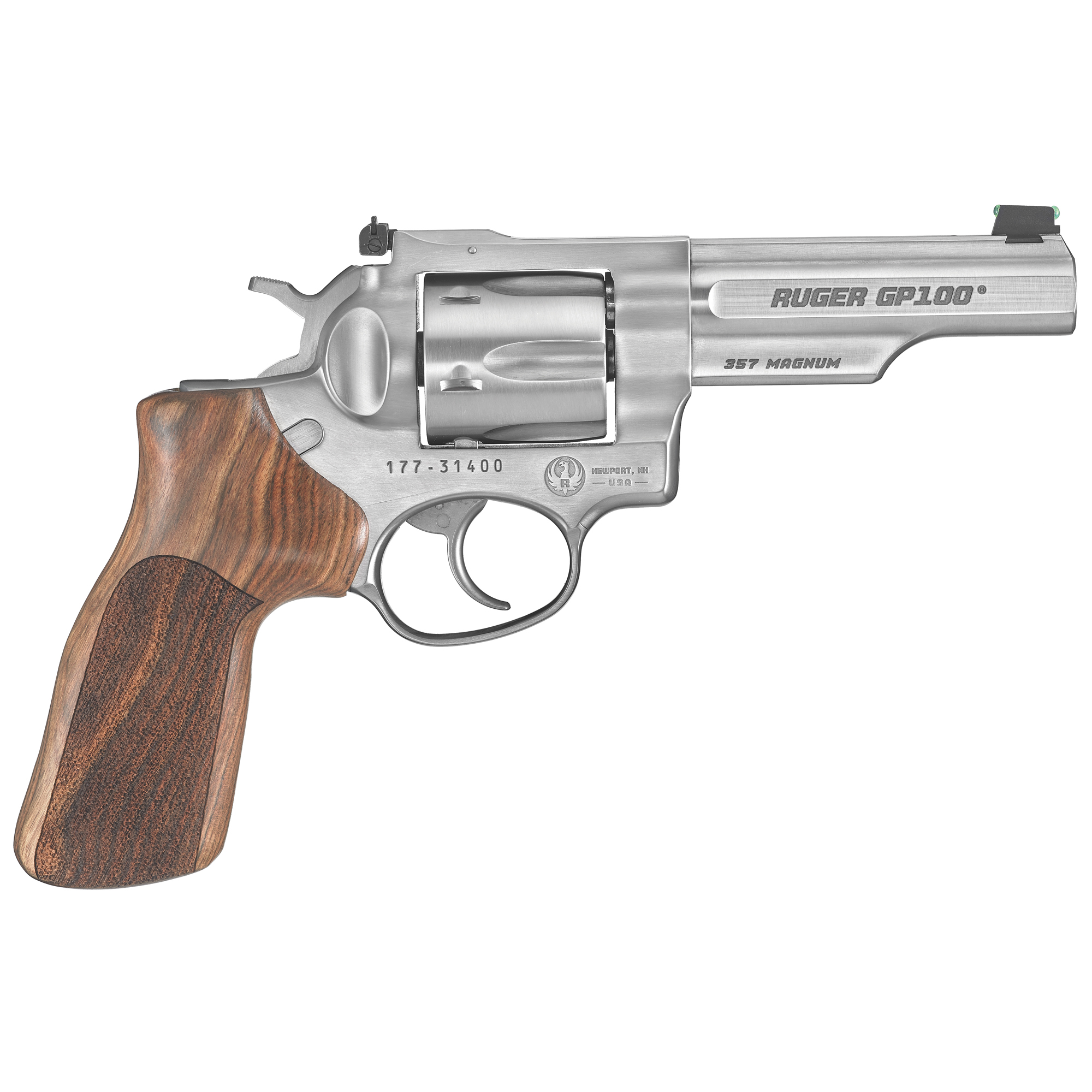 RUGER GP100 Double Action Revolver MATCH 357 Magnum Revolver 4.2" STN AS