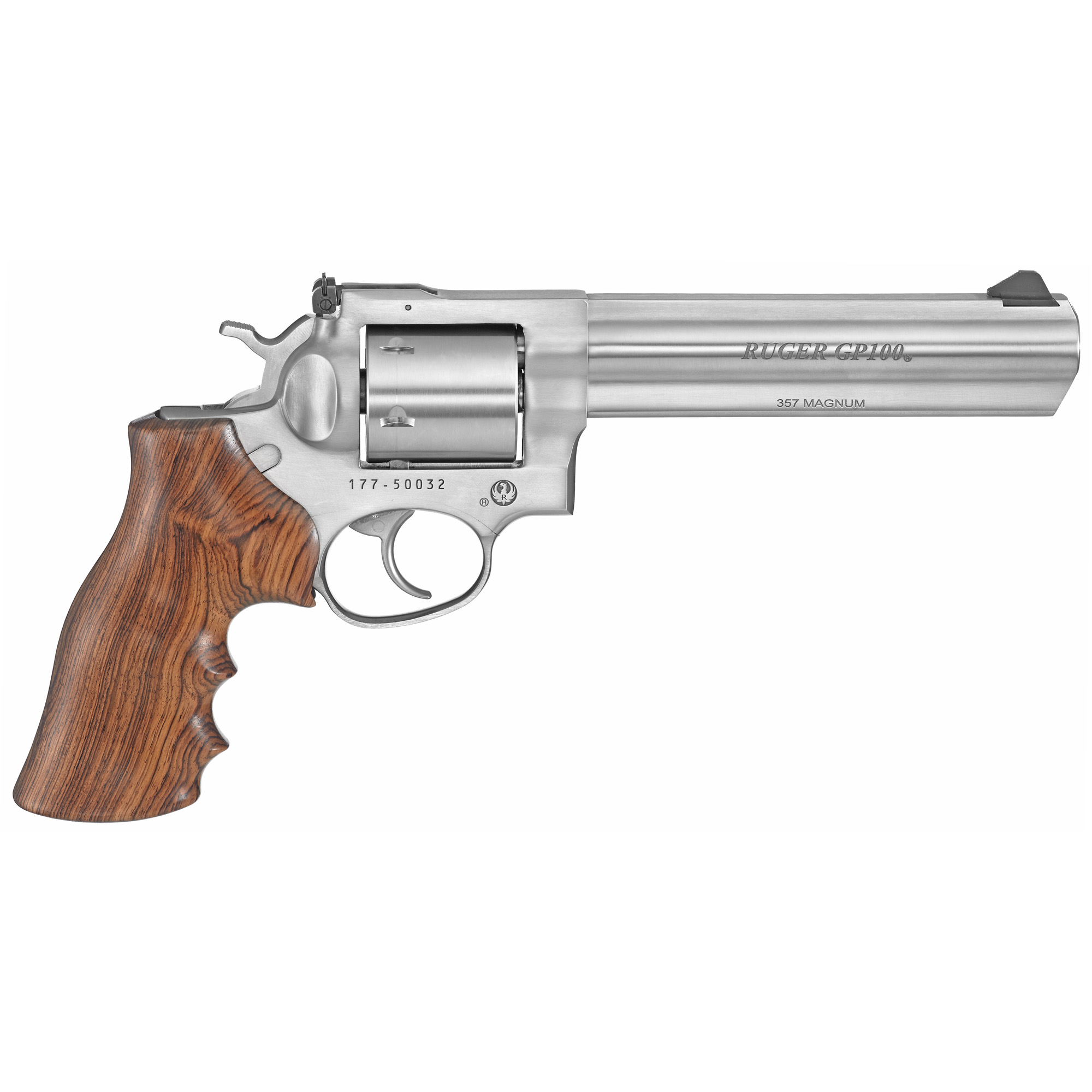RUGER GP100 Double Action Revolver 357 Magnum Revolver 6" STS 6RD AS