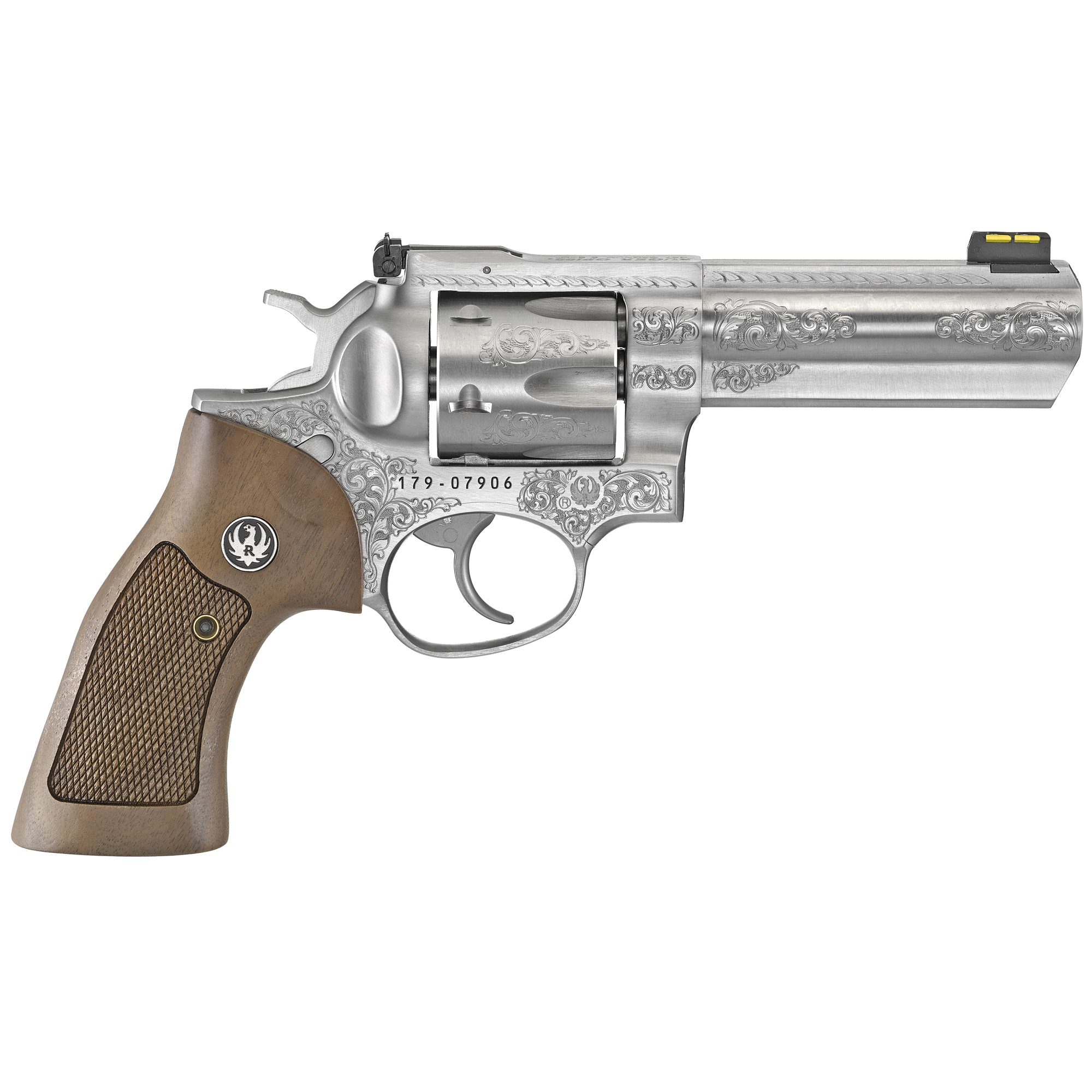 RUGER GP100 Double Action Revolver 357 Magnum Revolver 4.2" STS 6RD ENG