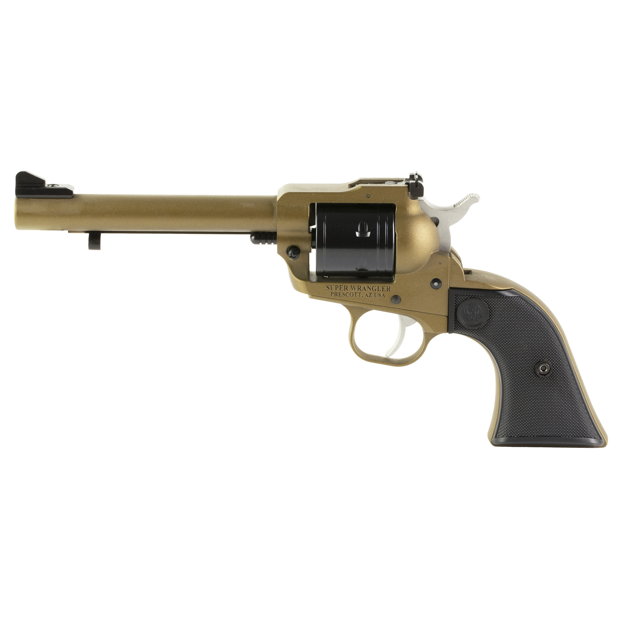 RUGER SUPER WRANGLER SINGLE ACTION REVOLVER SINGLE ACTION REVOLVER 22LR 5.5" 6RD BRZ