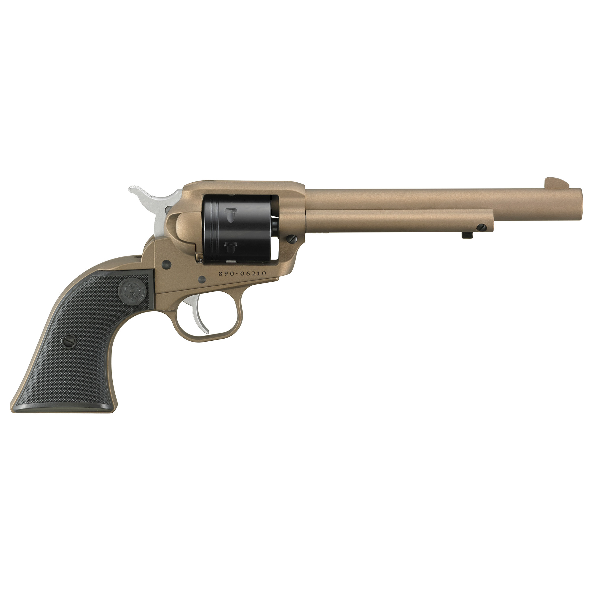 RUGER WRANGLER SINGLE ACTION REVOLVER 22LR 6.5" 6RD BRZ