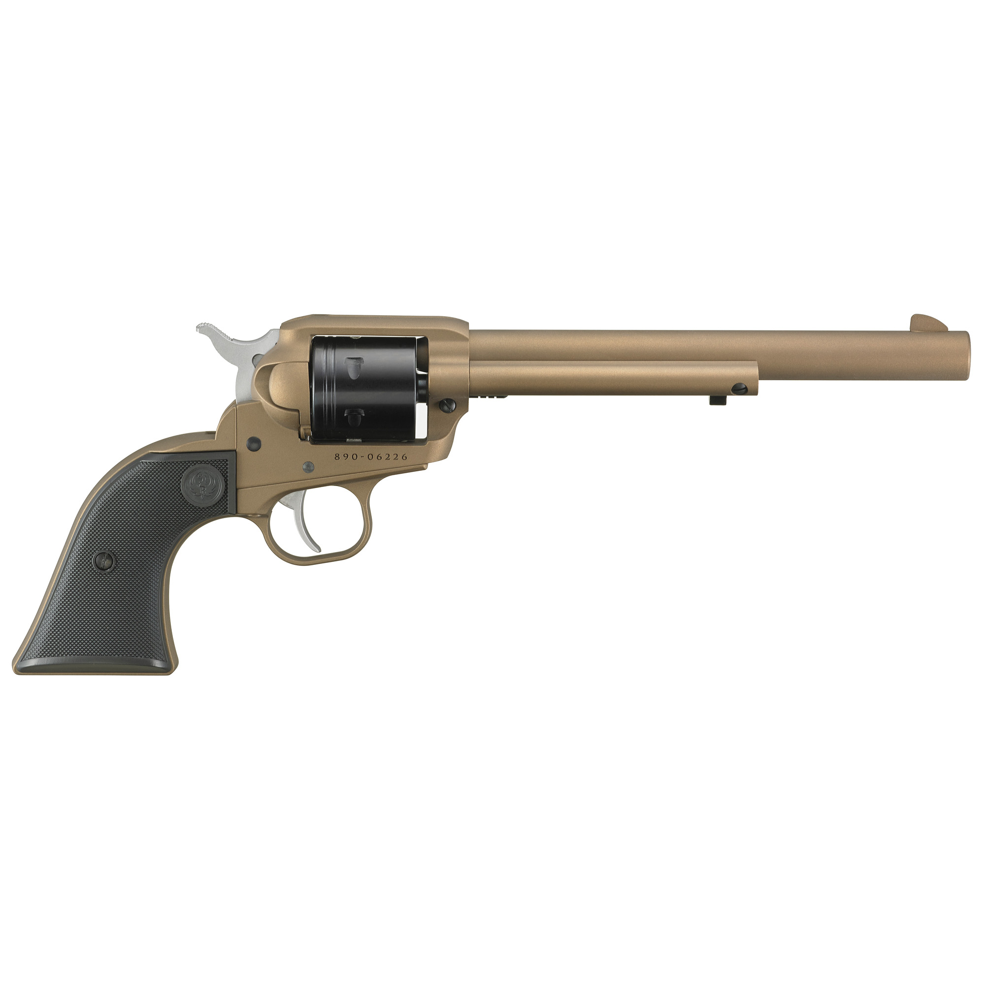 RUGER WRANGLER SINGLE ACTION REVOLVER 22LR 7.5" 6RD BRZ