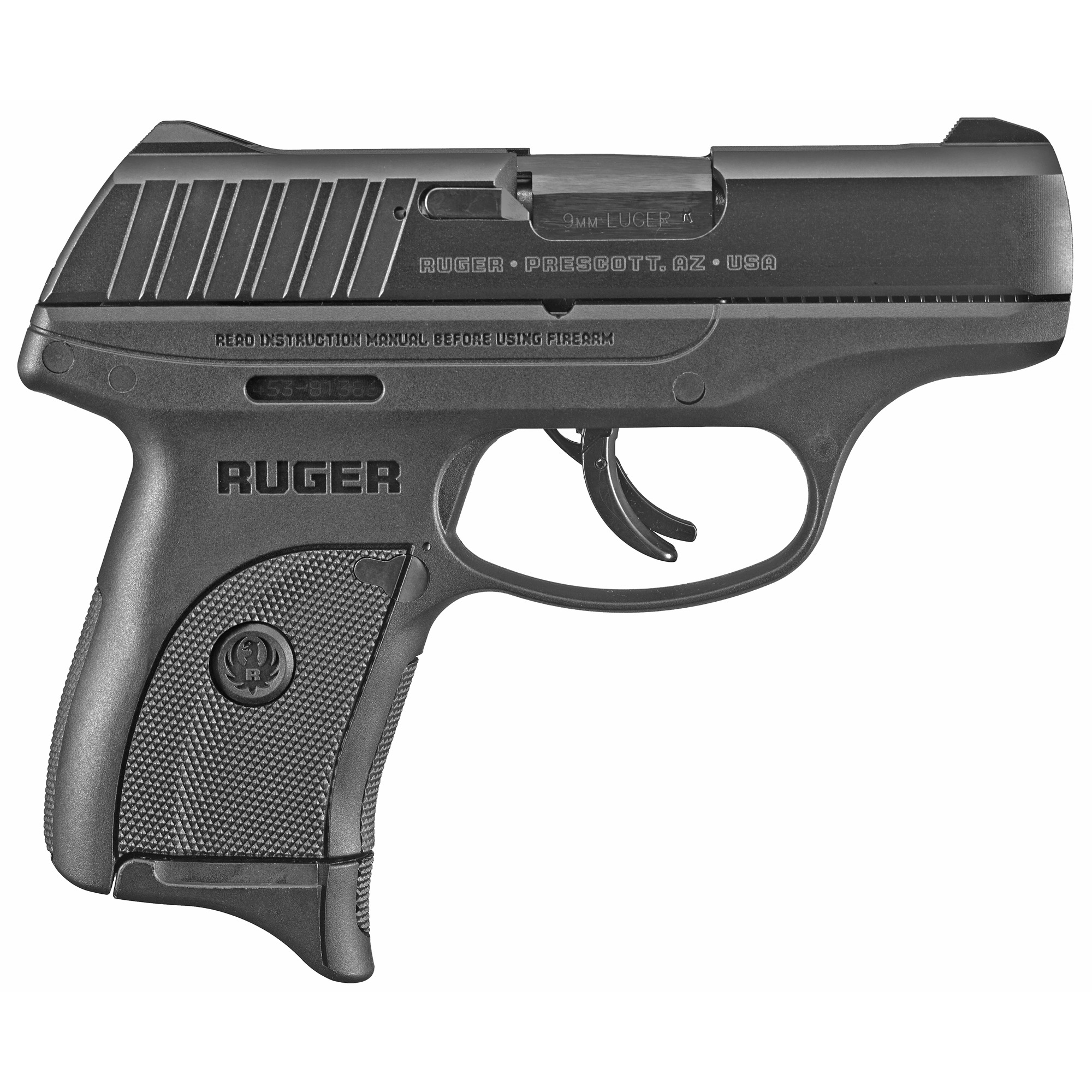 RUGER EC9S 9MM Pistol 3.1" BLK 7RD