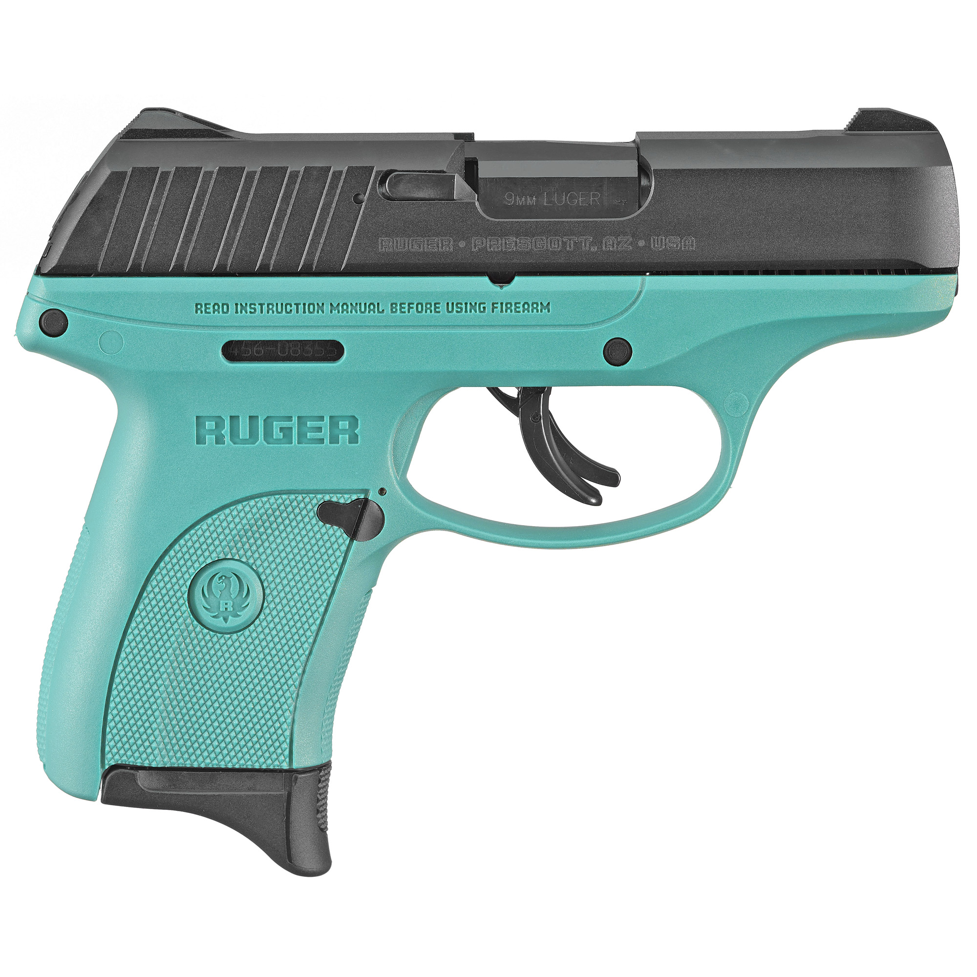 RUGER EC9S 9MM Pistol 3.1" TURQ 7RD