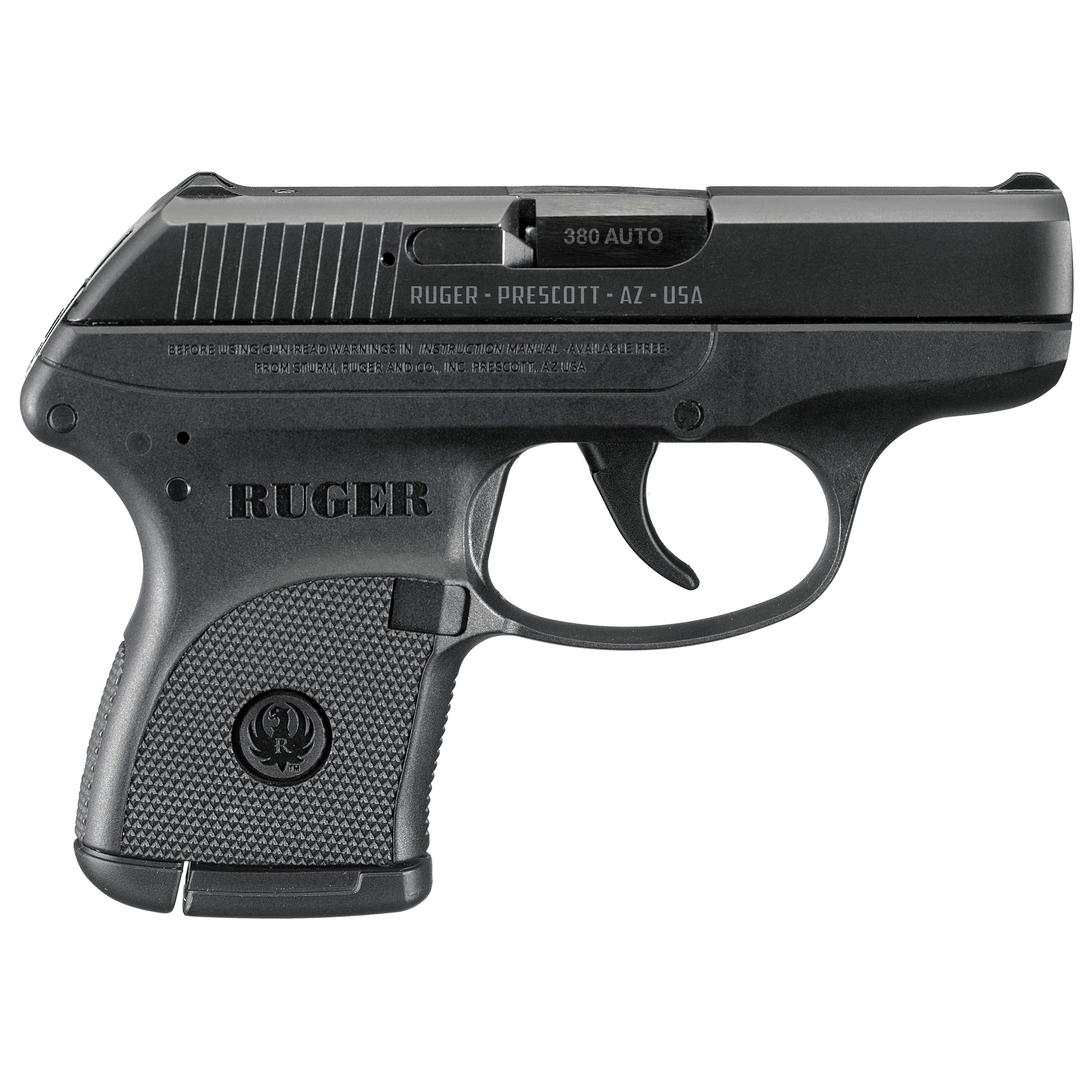 RUGER Semi-auto PISTOL LCP 380ACP 2.75" BLK 6RD