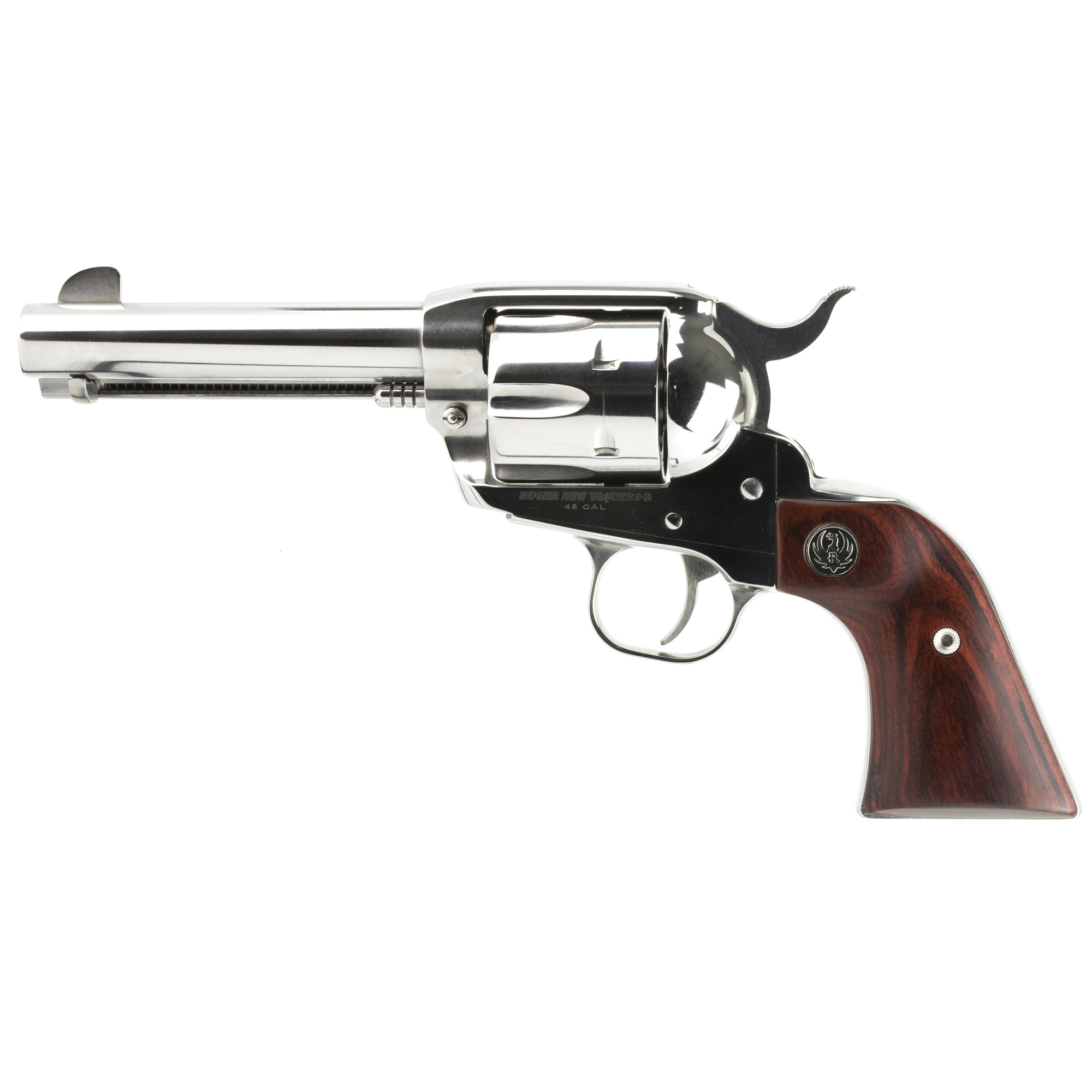 RUGER VAQUERO Single Action Revolver 45LC 4.6" STS 6RD