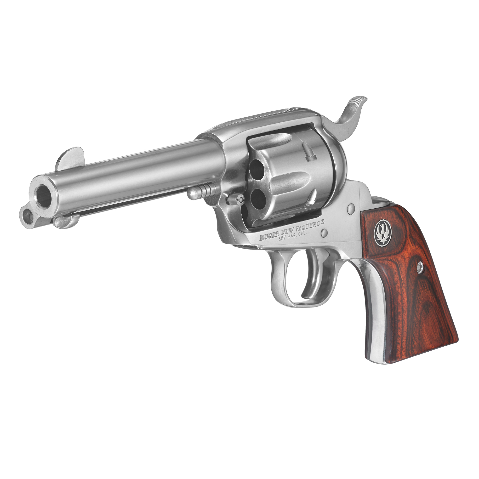 RUGER VAQUERO Single Action Revolver 357 Magnum 4.6" STS 6RD