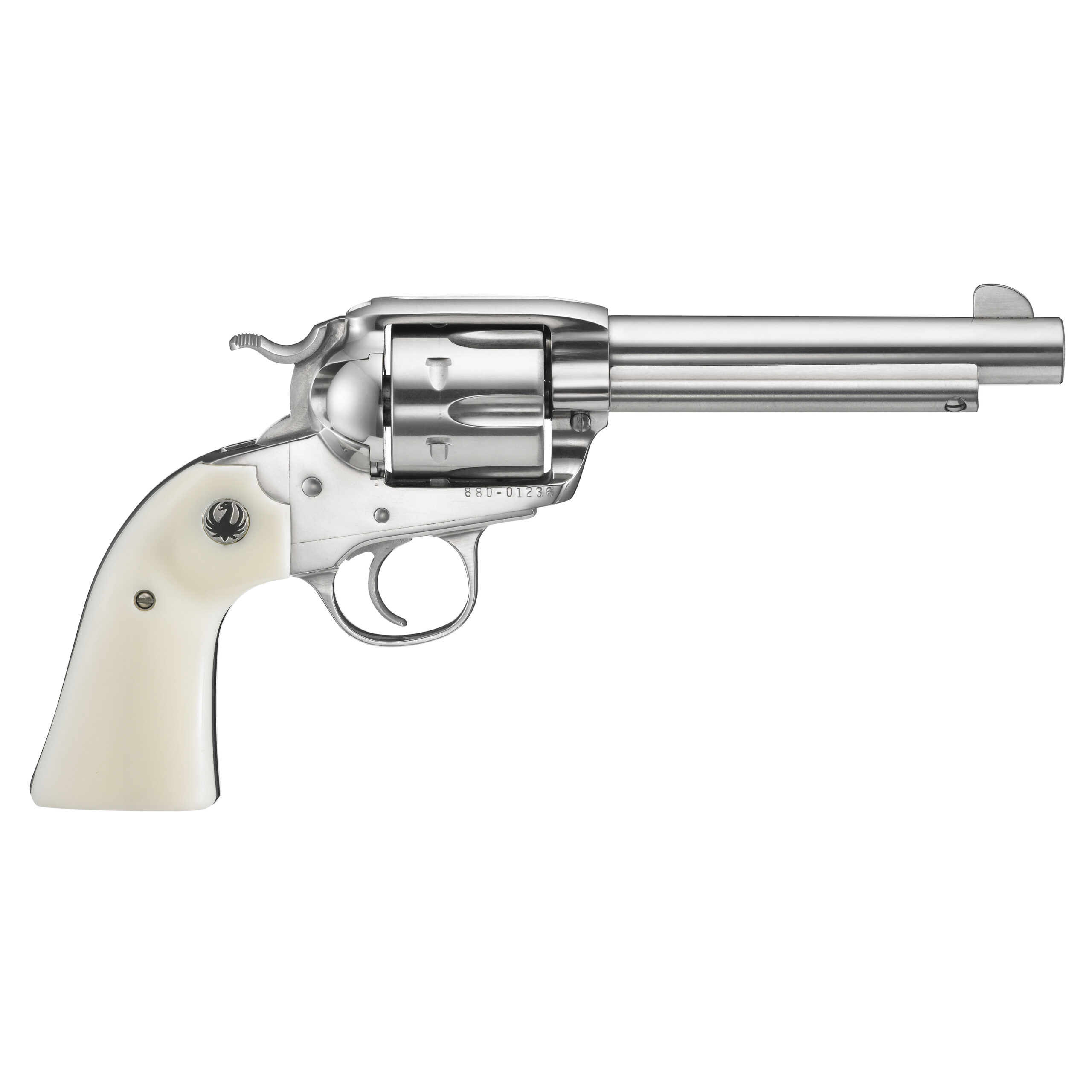 RUGER VAQUERO Single Action Revolver BSLY 45LC 5.5" STS 6RD
