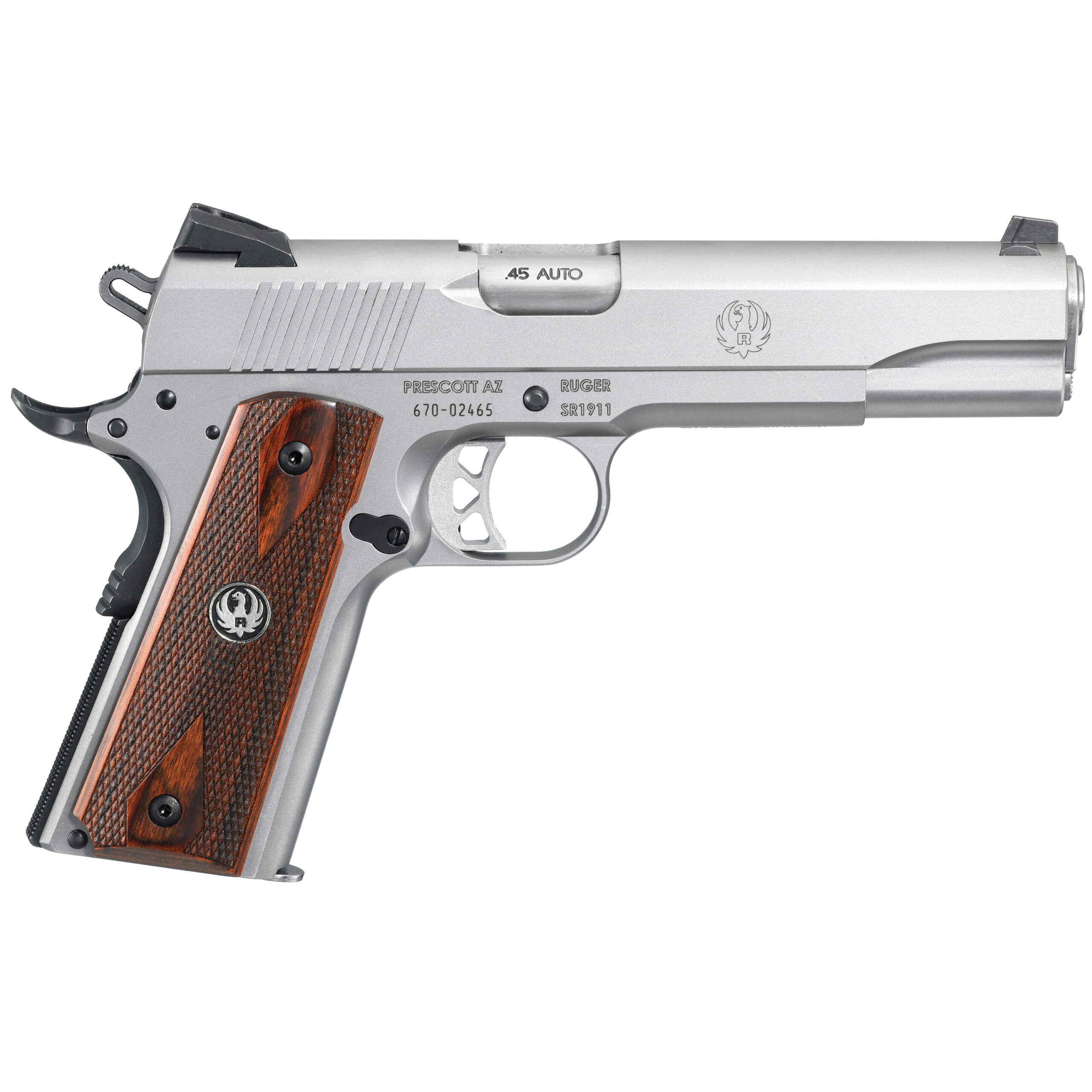 RUGER SR1911 Semi-Auto Pistol 45ACP 5" STS 8RD