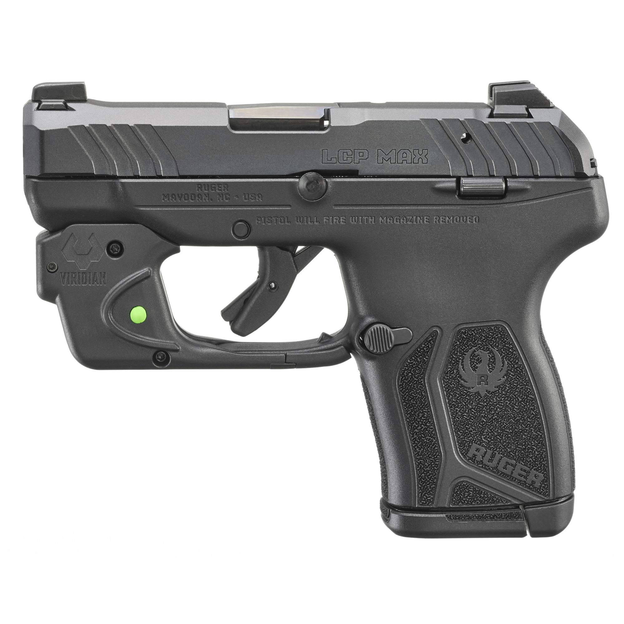RUGER Semi-auto PISTOL LCP MAX 380ACP 2.8" 10RD VRDIN