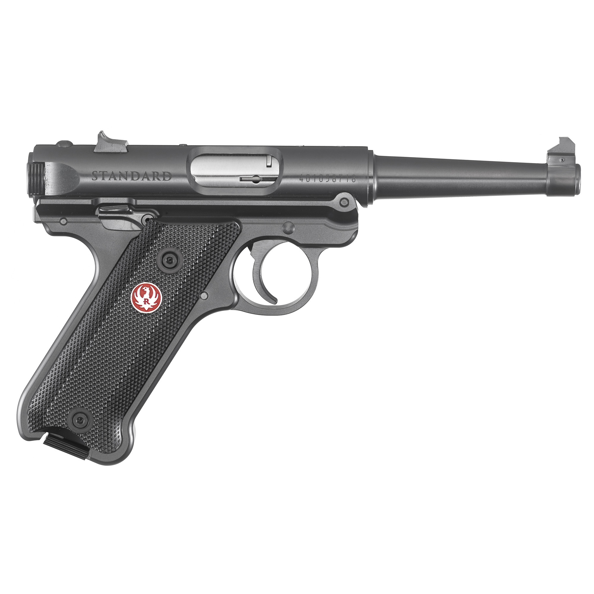 RUGER Semi-Auto PISTOL Mark IV Standard 22LR 4.75" BL 10RD