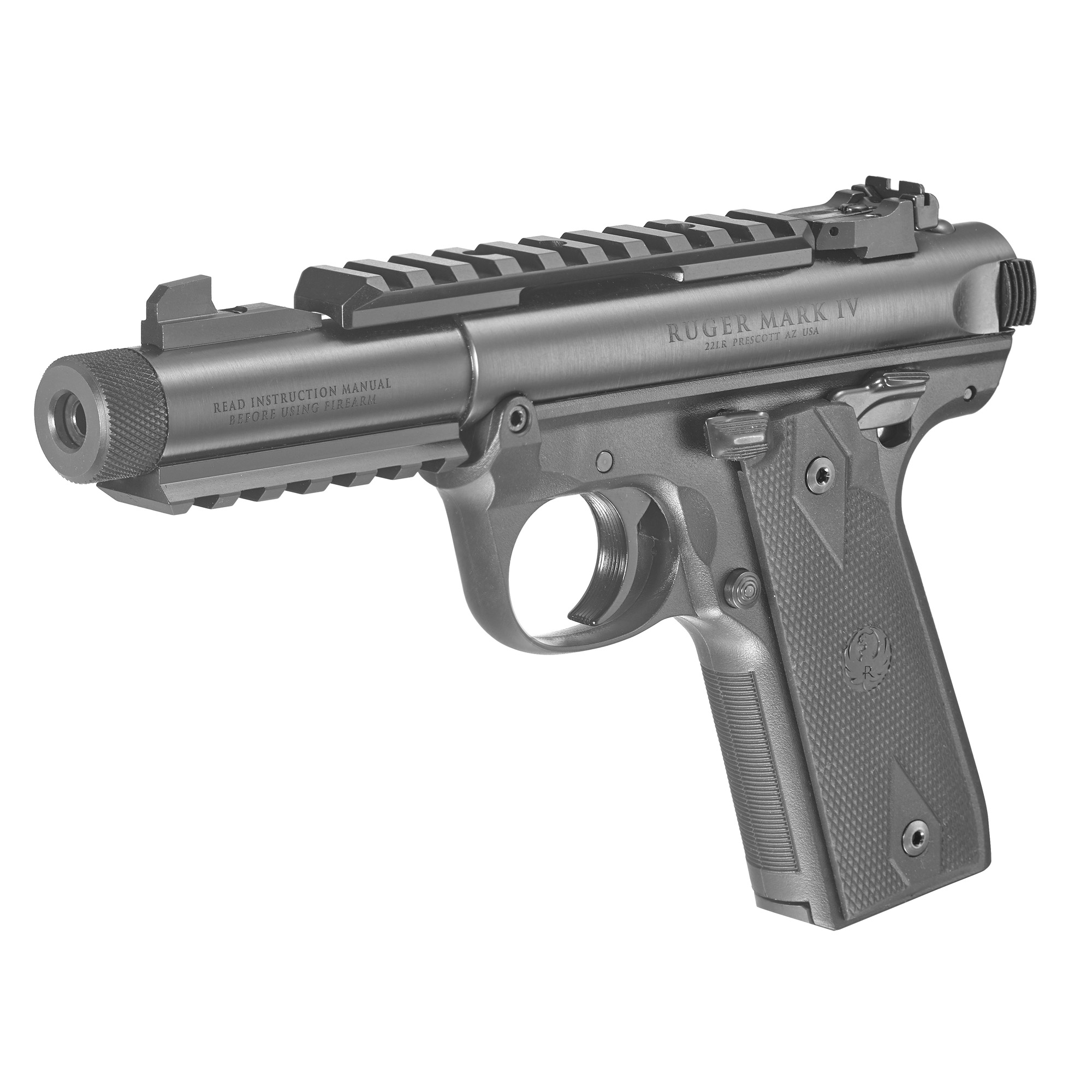 RUGER Semi-Auto PISTOL Mark 4T 22/45 22LR BLK 10RD 4.4