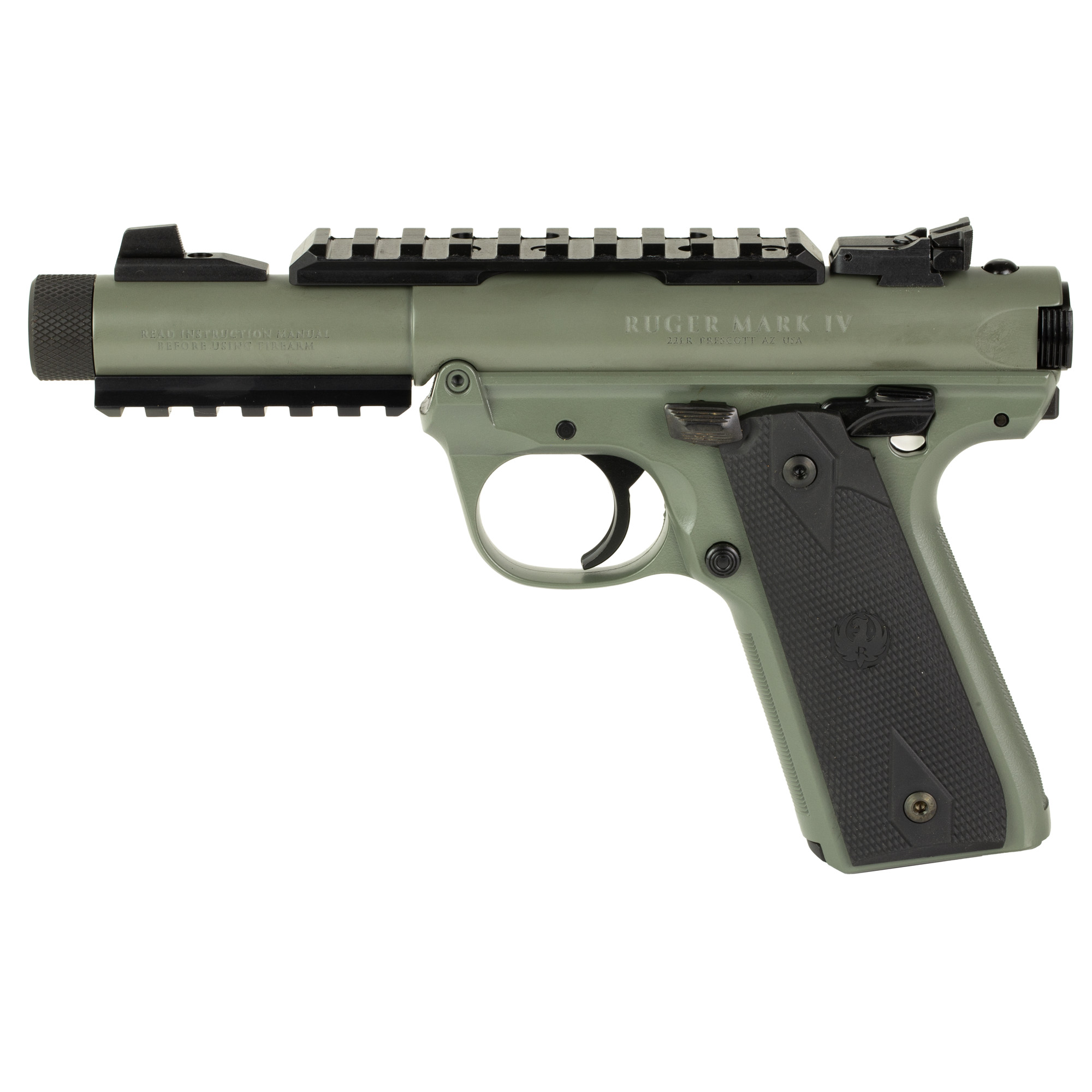 RUGER Semi-Automatic Full Size MARK 4 TACTICAL 22/45 22LR ELT JNGL