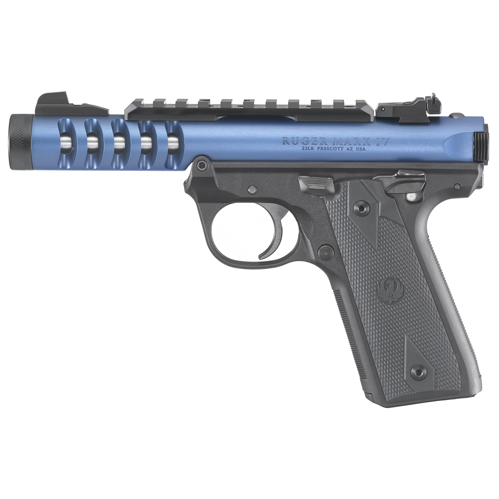 RUGER Mark IV LITE Semi-Auto Pistol 22LR 4.4" BL 10RD