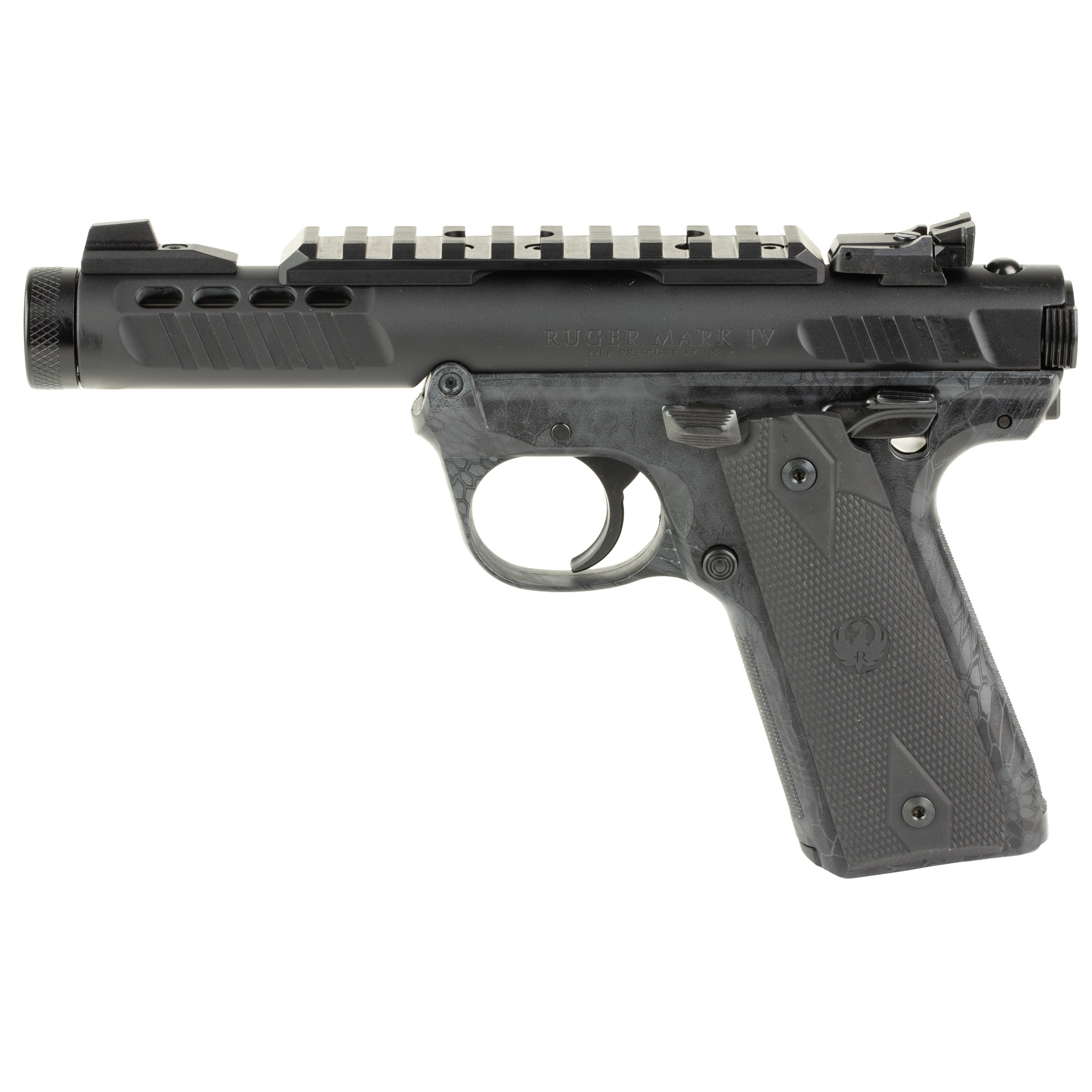 RUGER Mark IV LITE Semi-Auto Pistol 22LR 4" 10RD CAMO