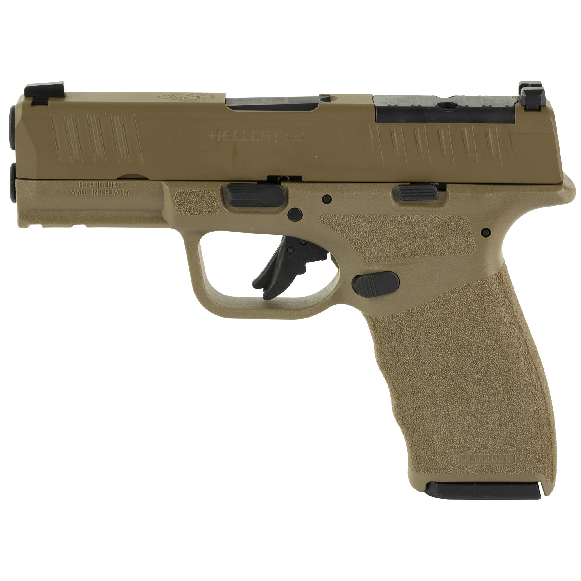 SPRINGFIELD HELLCAT PRO 9MM 3.7 17RD FDE