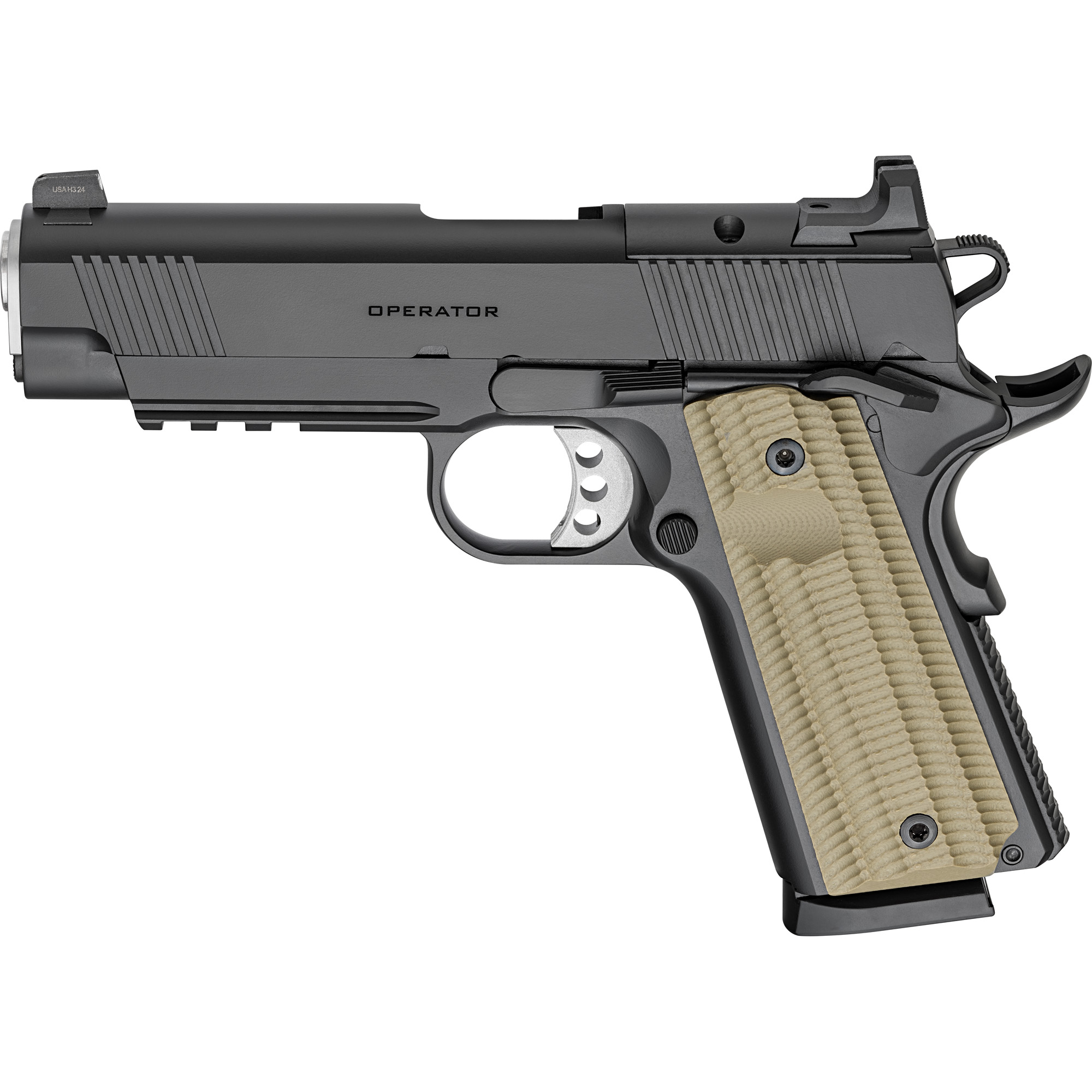 SPRINGFIELD OPER AOS 45ACP 4.25" 8RD BLK