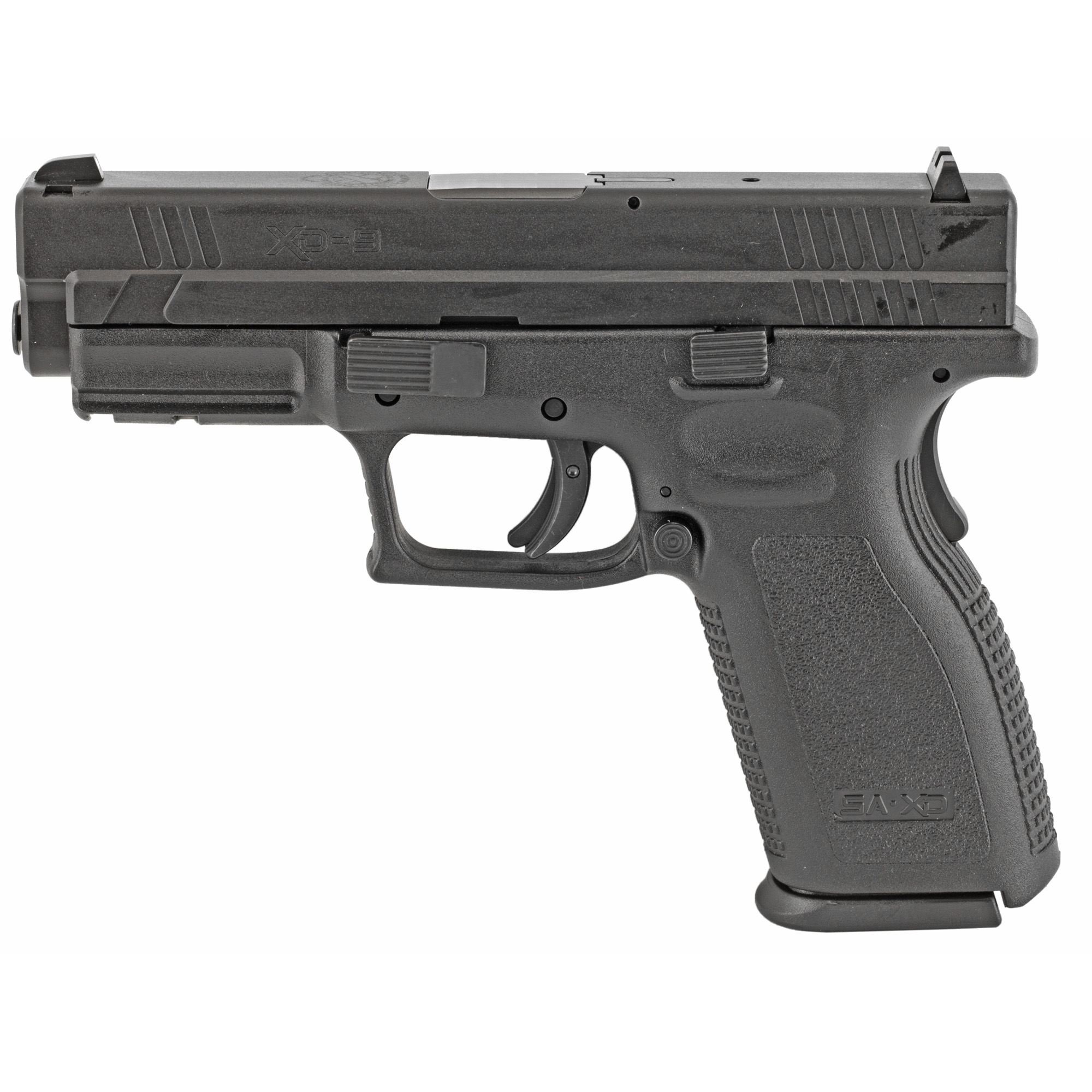 SPRINGFIELD FULL SIZE SEMI AUTO PISTOL XD9 9MM 4" in Black 10RD