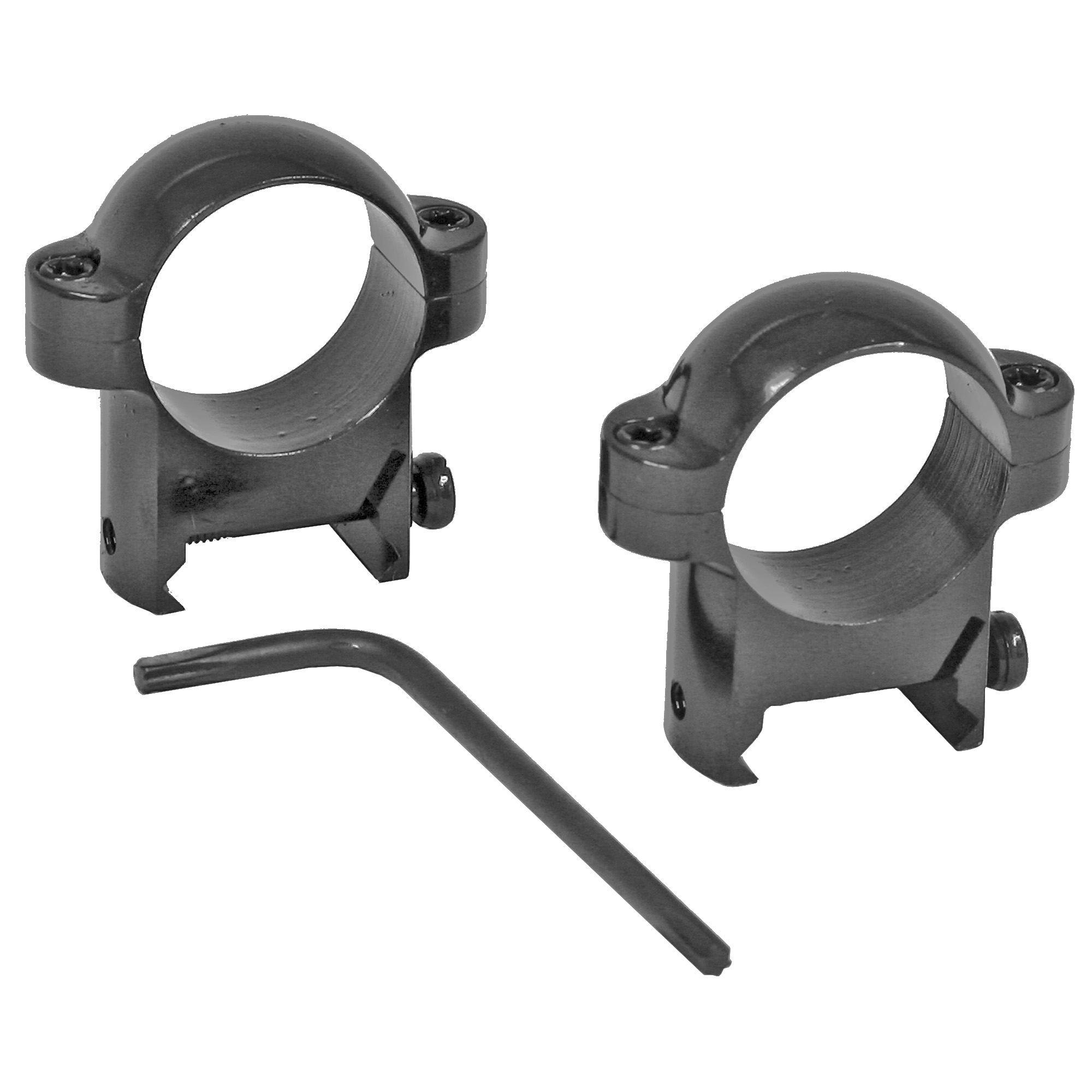 Burris Optics MED 1" ZEE RINGS BLK