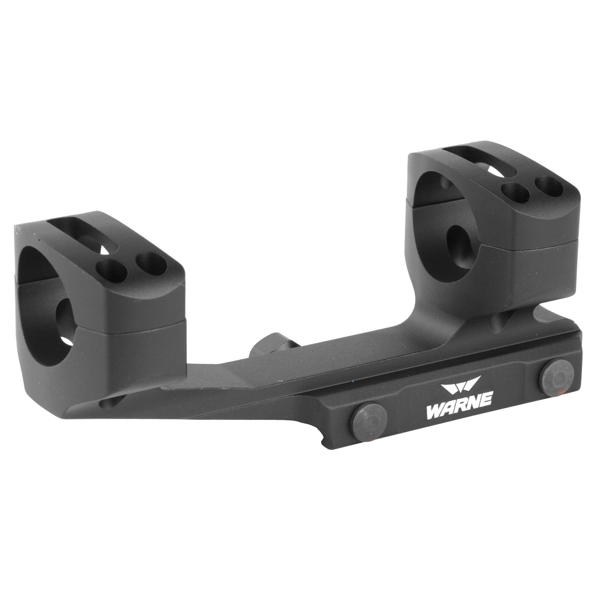 WARNE Generation 2 Extended Skeletonized Mount 1" Black
