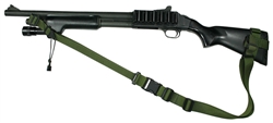 Mossberg 590 With Hogue 12" LOP Stock Raider II 2 Point Sling