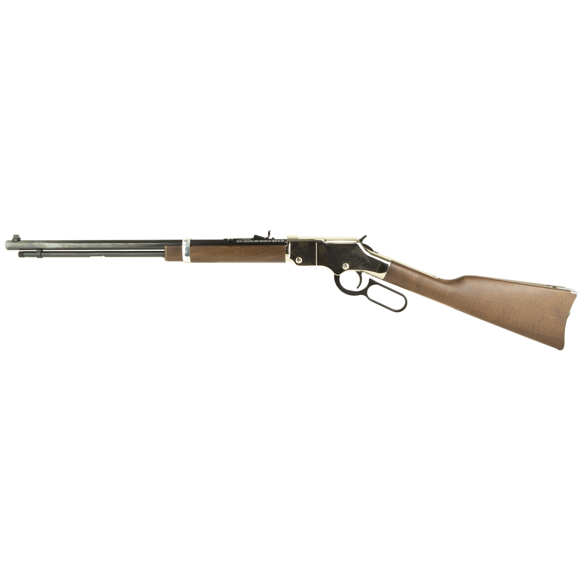 Henry Repeating Arms Lever Action Rifle SILVER FATHER'S DAY 22LR 20"