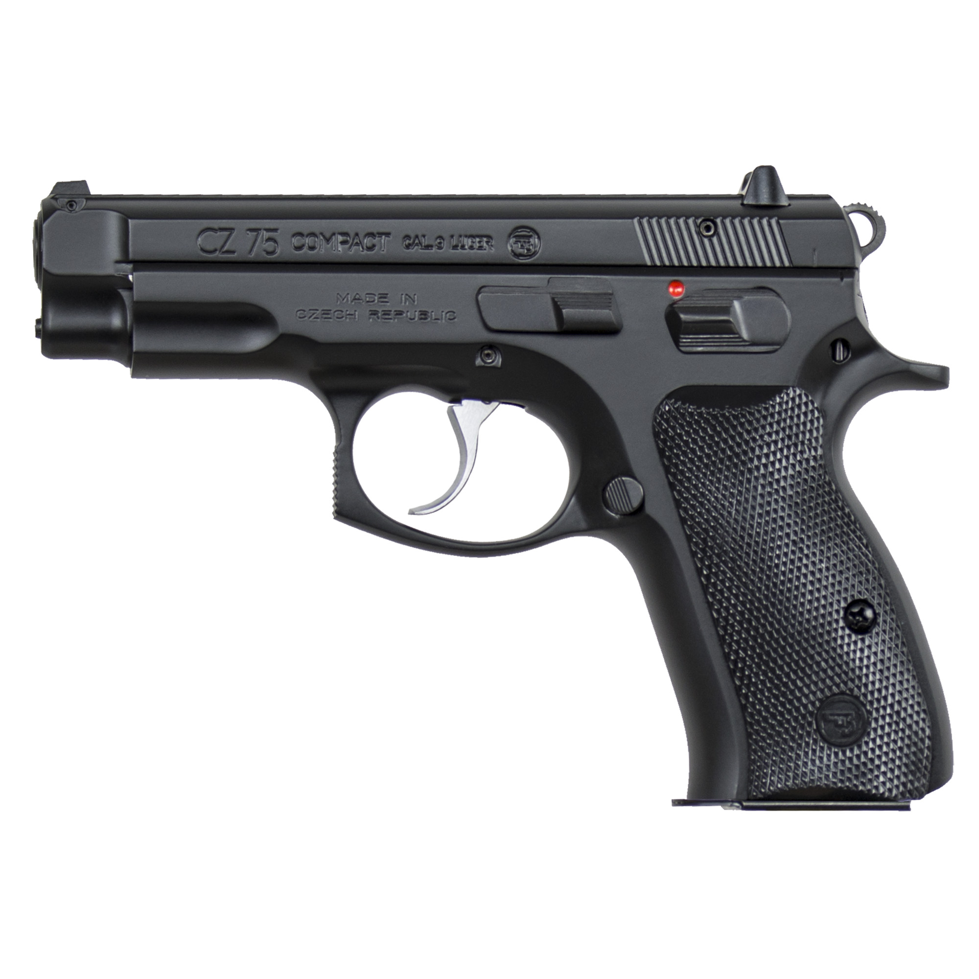 CZ 75 COMPACT 9MM Pistol 3.7" Black 10RD MS