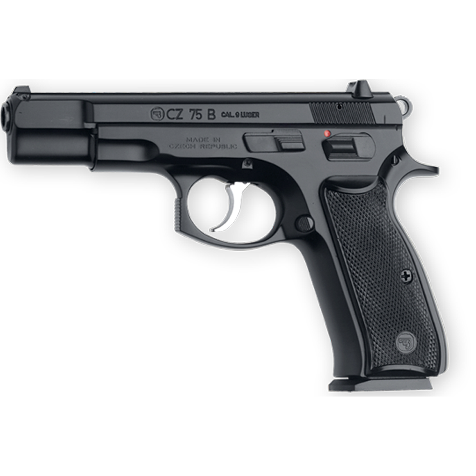 CZ 75B 9MM Full size Pistol 4.6" Barrel Black 16RD