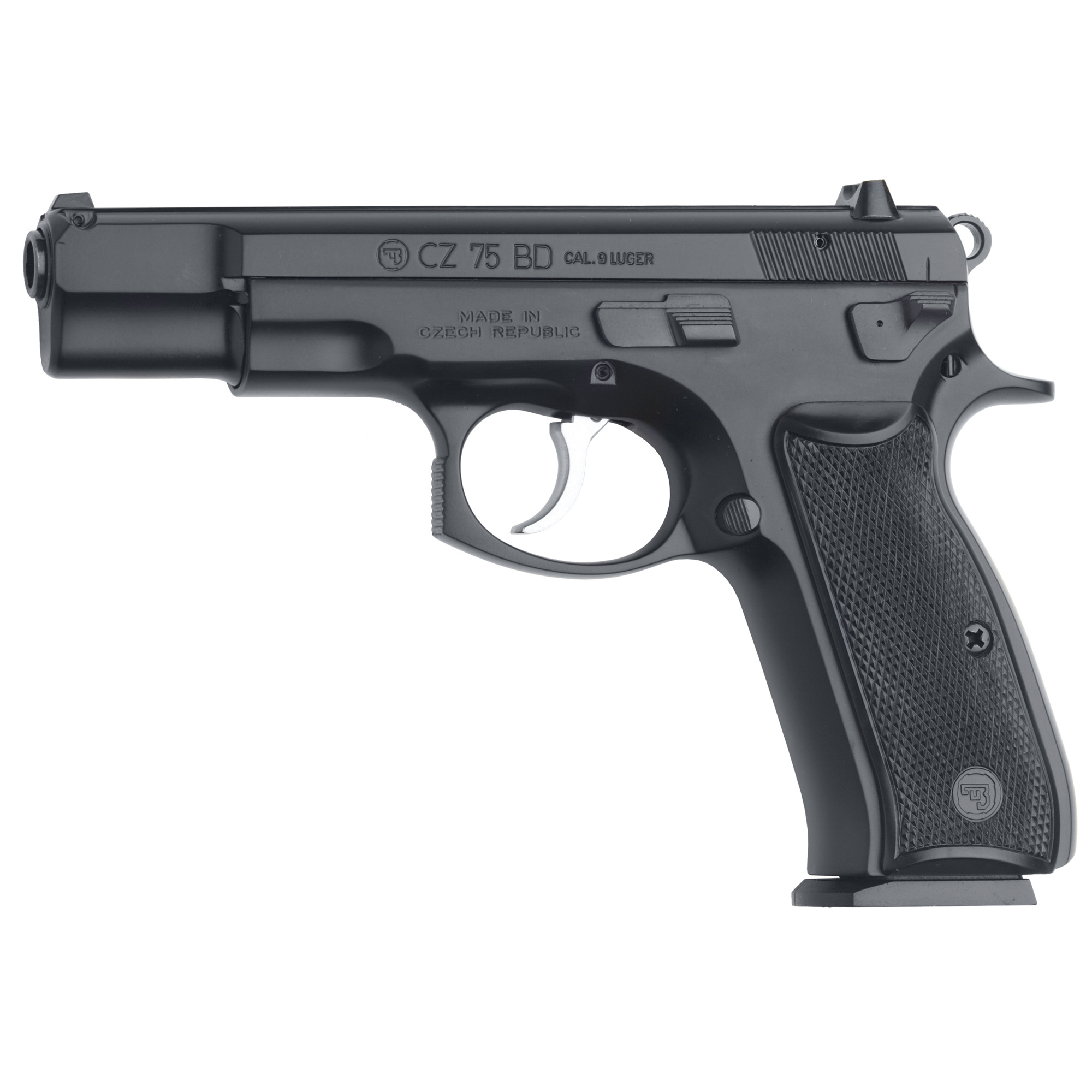 CZ 75BD 9MM Full size Pistol 4.6" BLACK DL 16RD