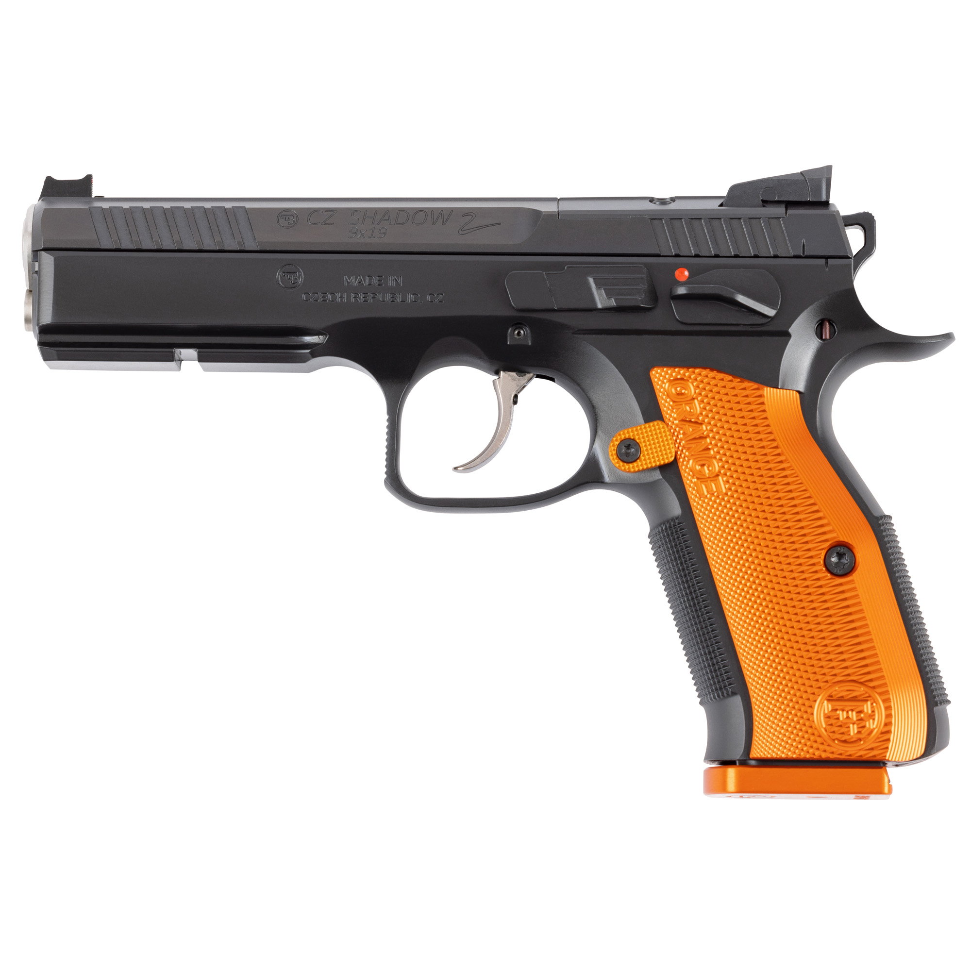 CZ SHADOW 2 9MM Pistol 4.89" ORANGE Optics Ready 19RD