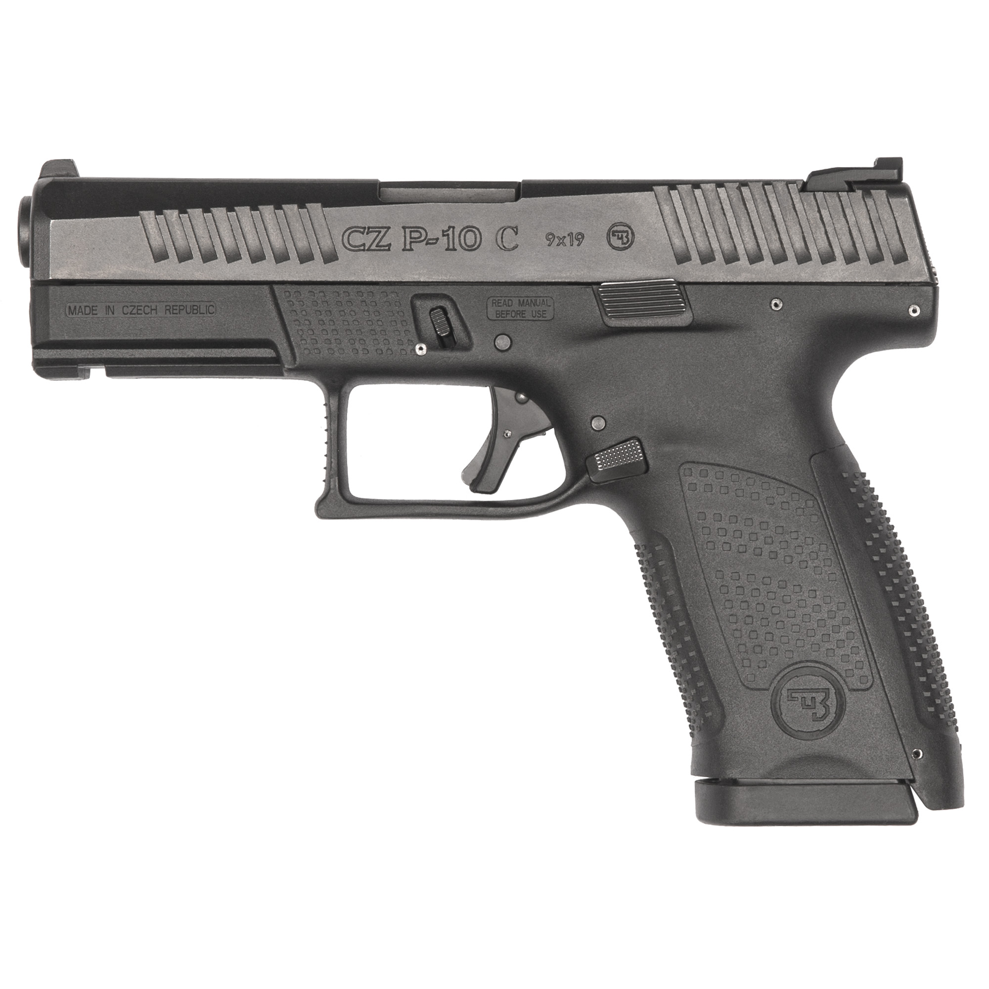 CZ P-10C 9MM Compact Pistol 4.02" Black 15RD