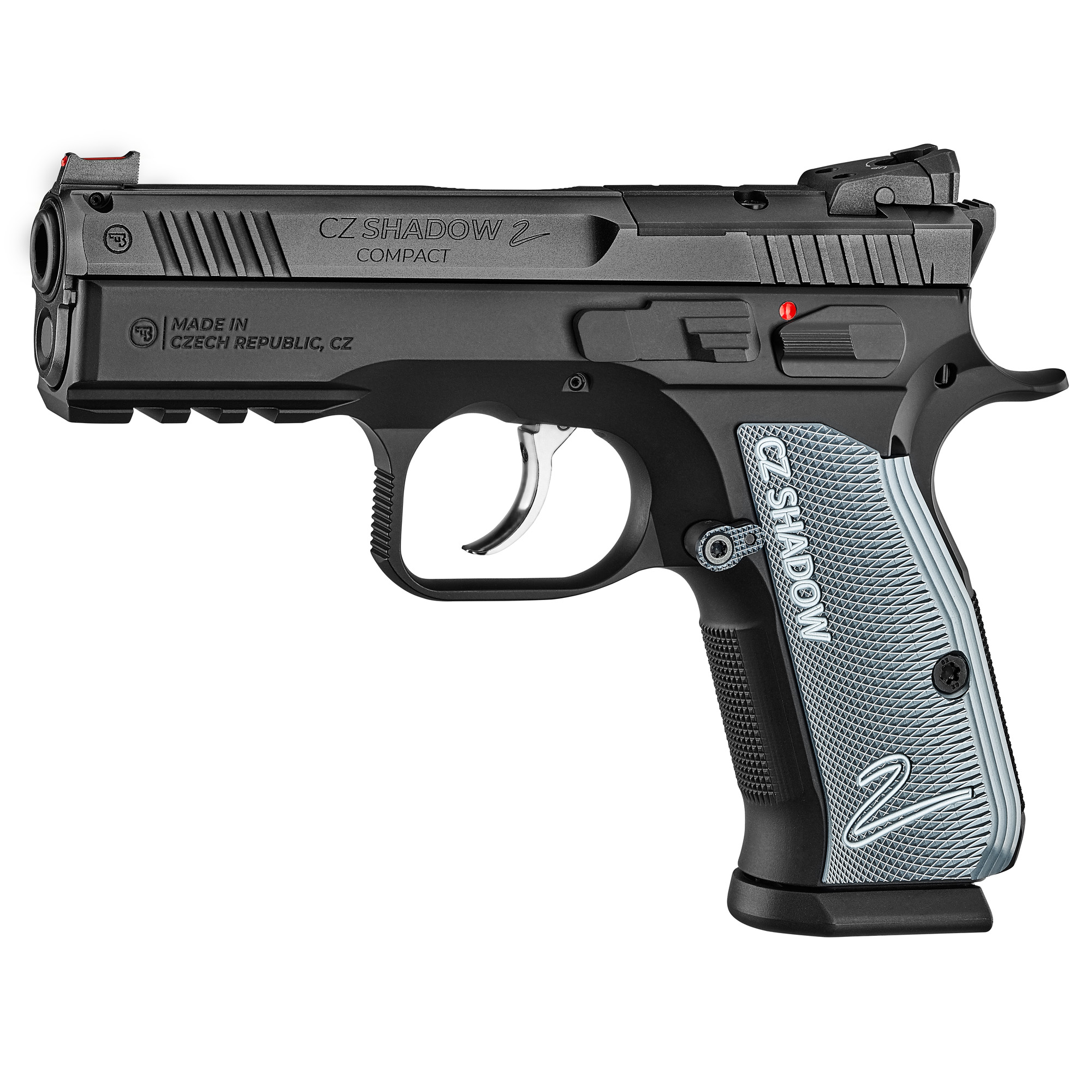CZ SHADOW 2 COMPACT Optics Ready 9MM Pistol 15RD Black