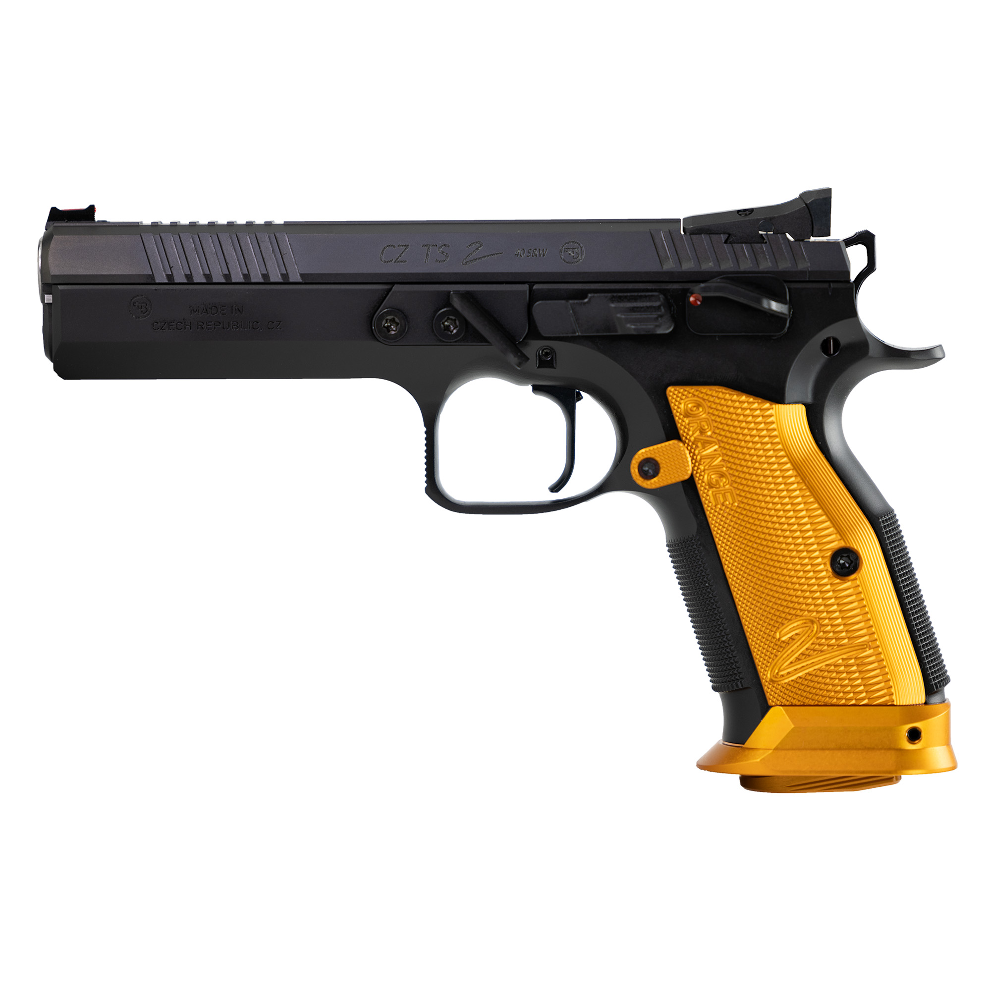 CZ 75 Tactical Sport 2 ORANGE Full size Pistol 5.2" Barrel 9MM 20RD