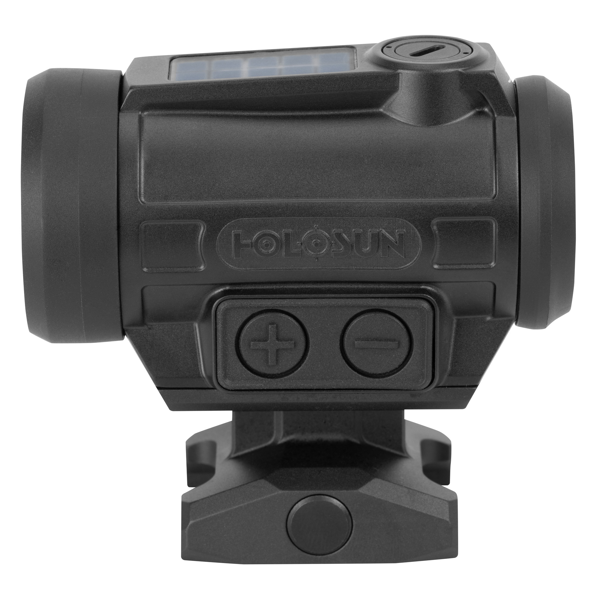 HOLOSUN ARO EVO Gold Dot 2 MOA Dot Fits 1913 Picatinny Rail Lower 1/3 Co-Witness Mount in Black