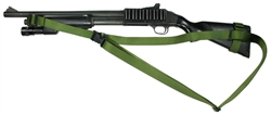 Mossberg 590 / 590A1 With Bantam Reduced LOP Stock CQB 3 Point Sling Front Sling Mount Included