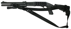 Mossberg 590 With M-4 Type Stock SOP 3 Point Sling