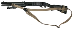 Remington 870 With Hogue 12" LOP Stock CQB 3 Point Sling Front Sling Mount Included