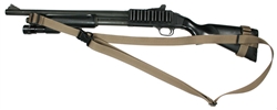 Mossberg 590 / 590A1 With Hogue 12" LOP Stock CQB 3 Point Sling Front Sling Mount Included