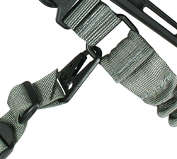TCS Convertible 1 or 2 Point Tactical Sling Webbing Attachment Version