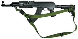 AK-47 With M-4 Type Stock SOP 3 Point Sling