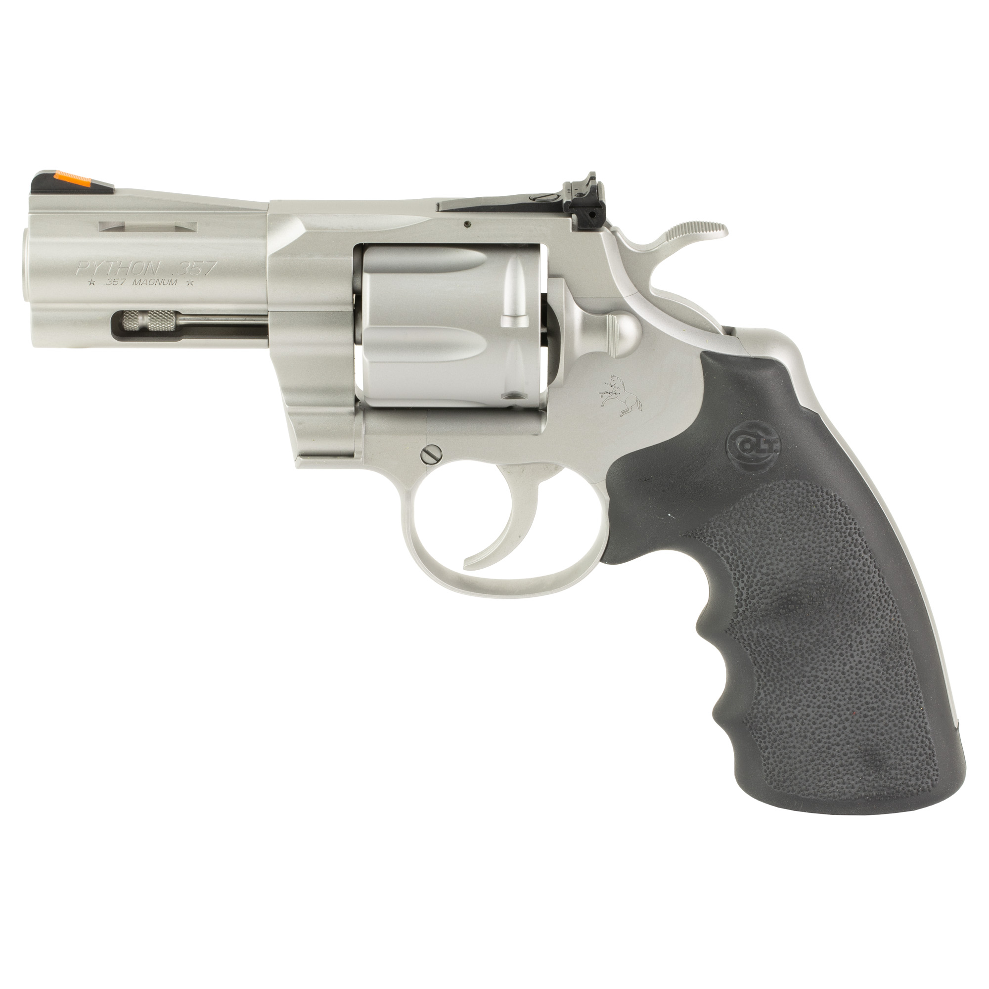 Colt Python Double/Single Action Steel Frame Revolver 357 Magnum/38 Special 3" Barrel Front/Adjustable Rear Sights 6 Rounds