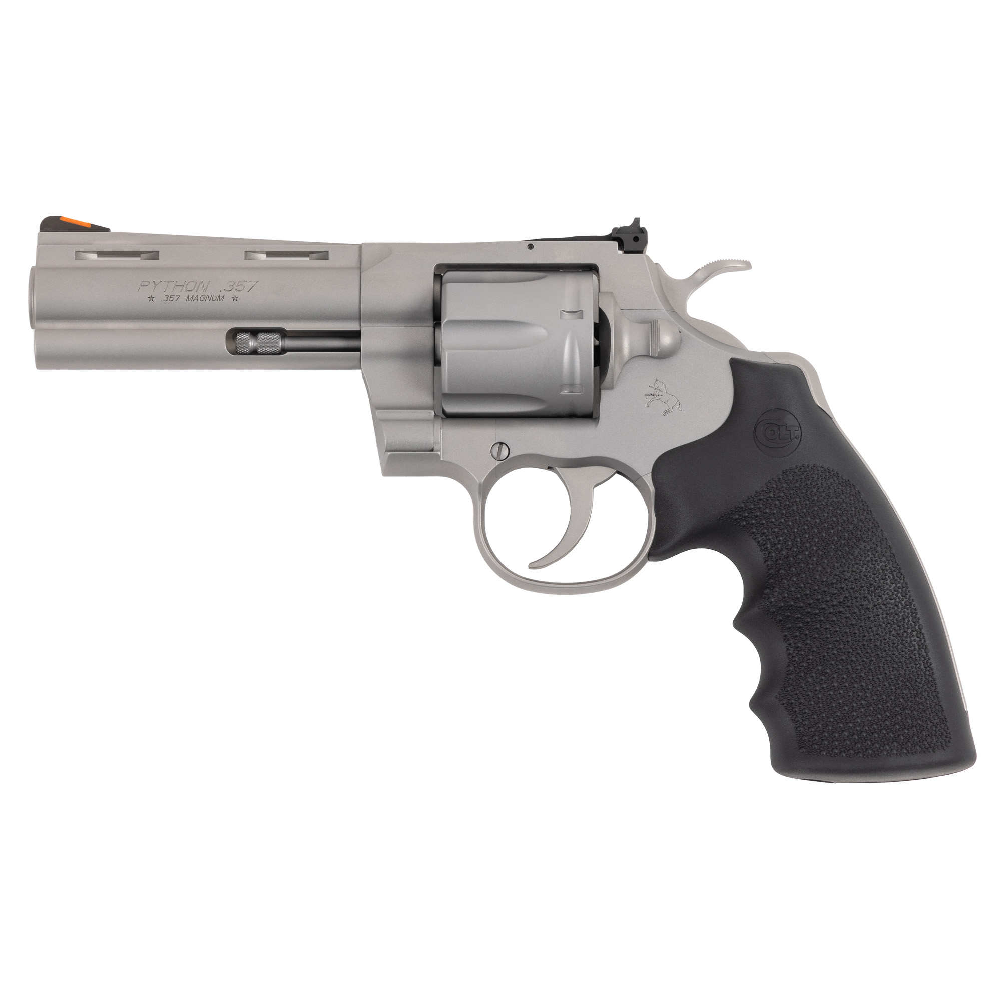 Colt Python Double/Single Action Steel Frame Revolver 357 Magnum/38 Special 4.25" Barrel Front/Adjustable Rear Sights 6 Rounds